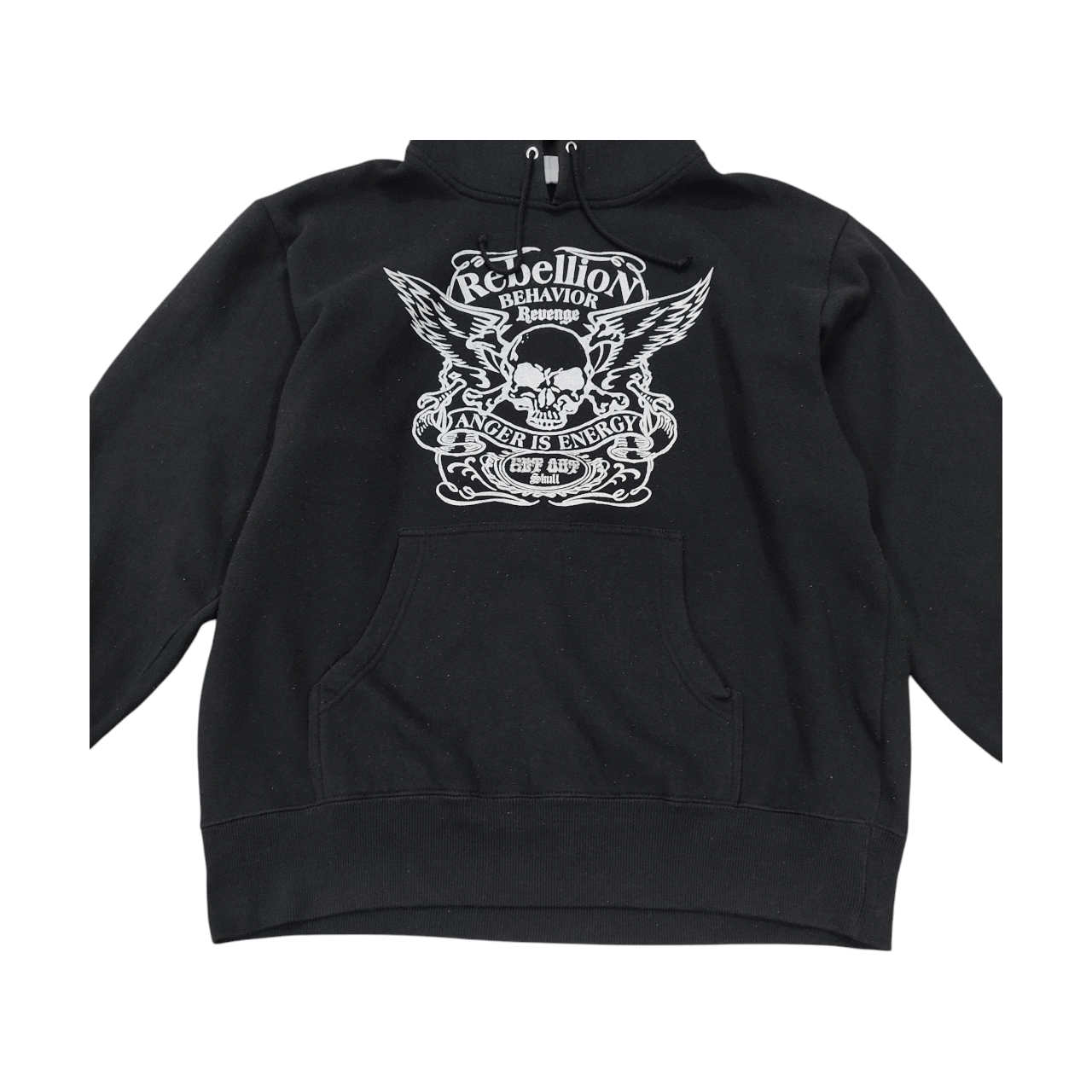 If Six Was Nine × Japanese Brand OXFAM Rebellion Anger Skulls Punk Hoodie Sweatshirt Size US L / EU 52-54 / 3 - 10 Thumbnail