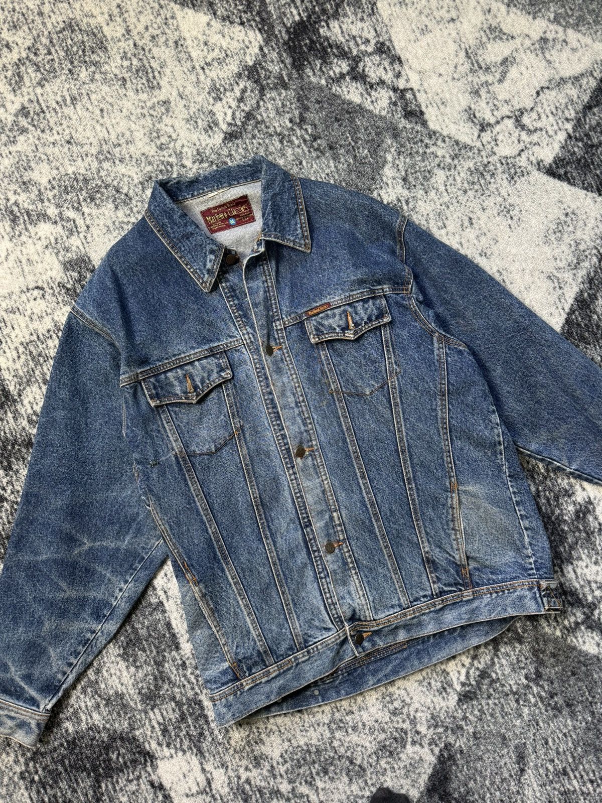Marlboro Vintage Marlboro Classic Heavy Jeans Jacket Shirt Y2K STYLE Size US XL / EU 56 / 4 - 3 Thumbnail
