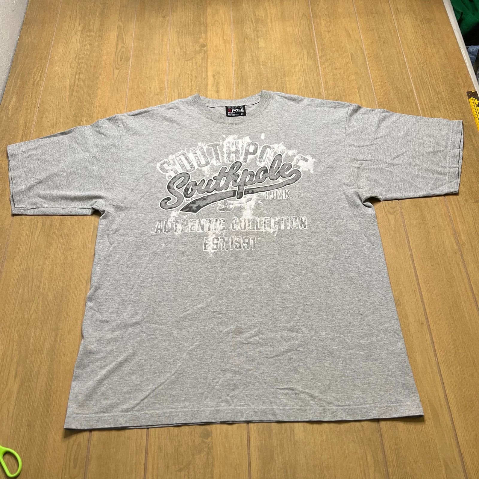 Southpole Vtg Y2k SouthPole Graphic Logo T-Shirt Gray Sz XL Skater Size US XL / EU 56 / 4 - 2 Thumbnail