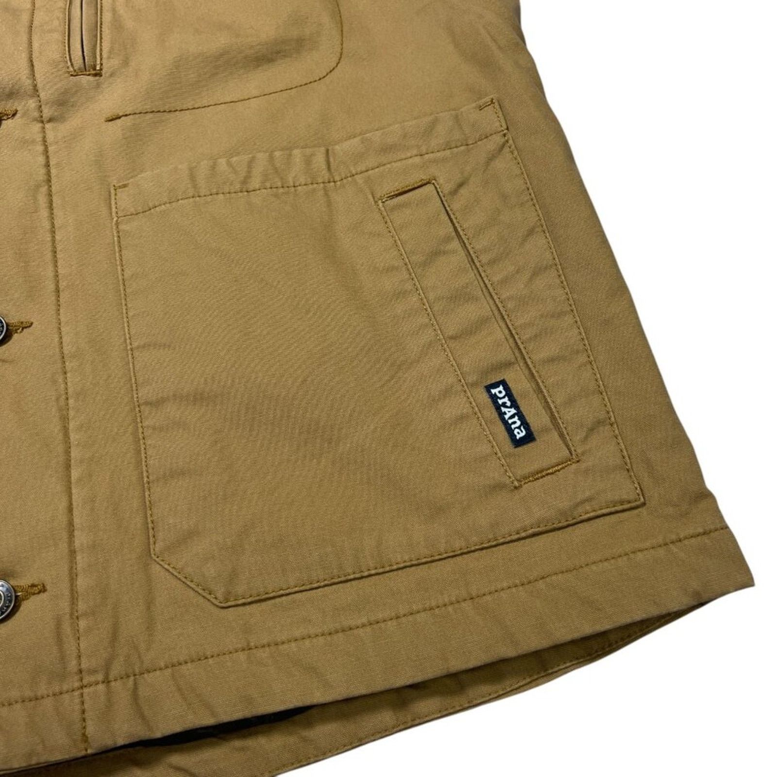 Prana Prana Trembly Vest Brown Large Stretch Canvas Utility Size US L / EU 52-54 / 3 - 7 Thumbnail