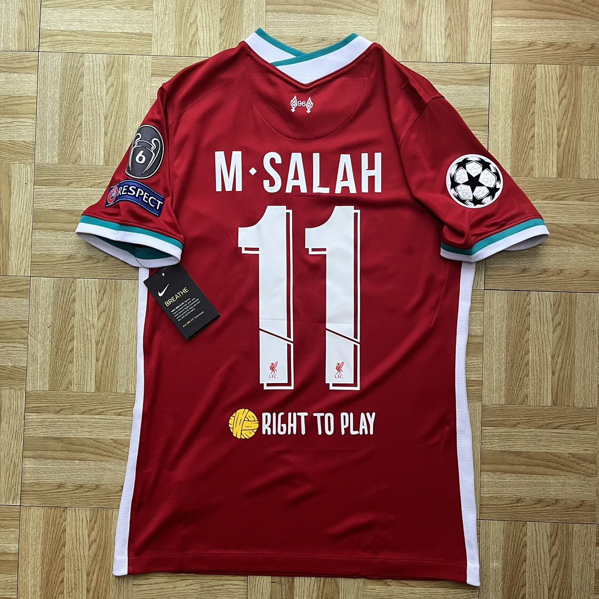 2020 21 Liverpool CL home football shirt #11 M.Salah *BNWT*