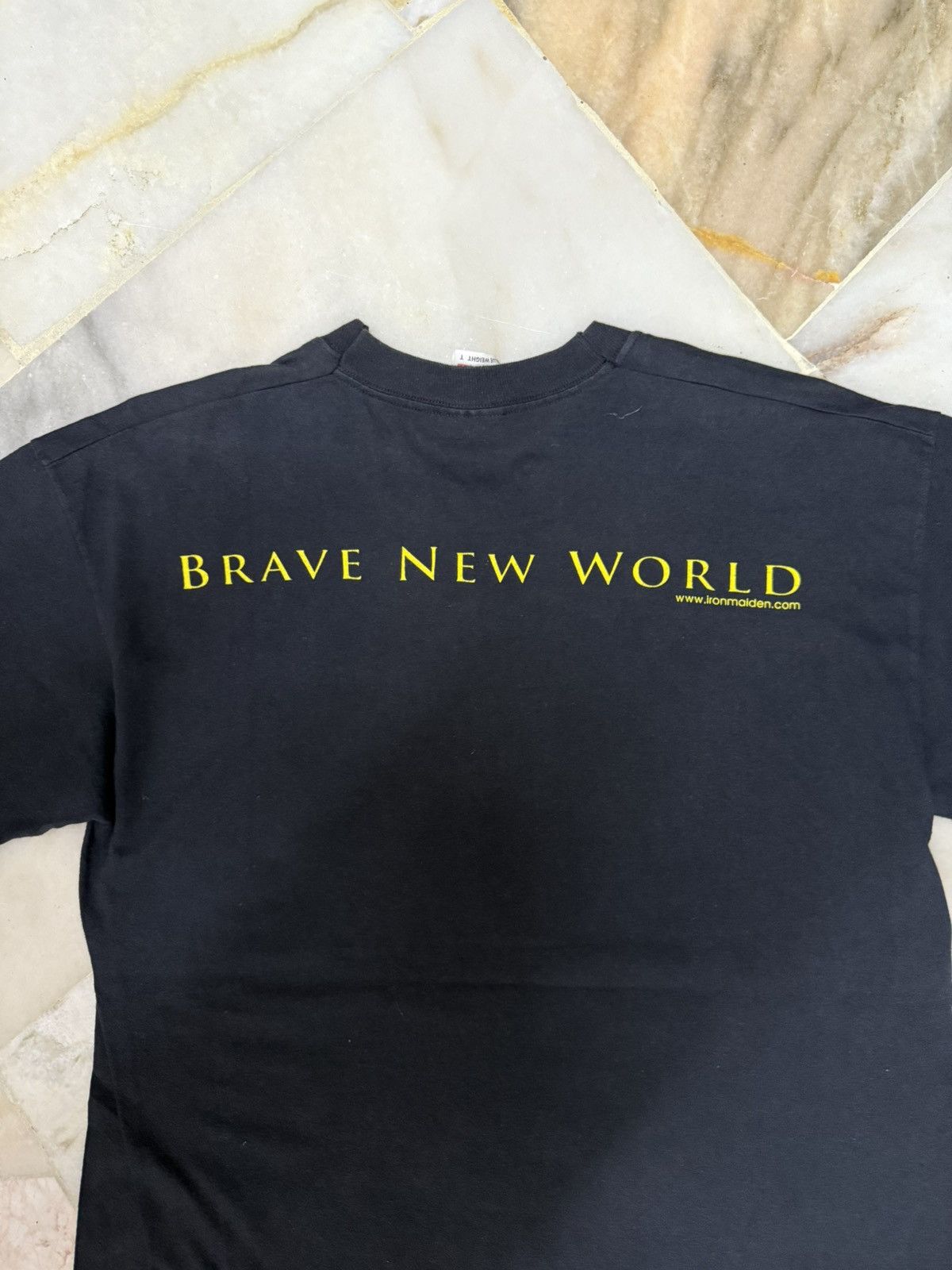 Band Tees × Vintage Iron Maiden Brave New World copyright 00’s Size US L / EU 52-54 / 3 - 6 Thumbnail