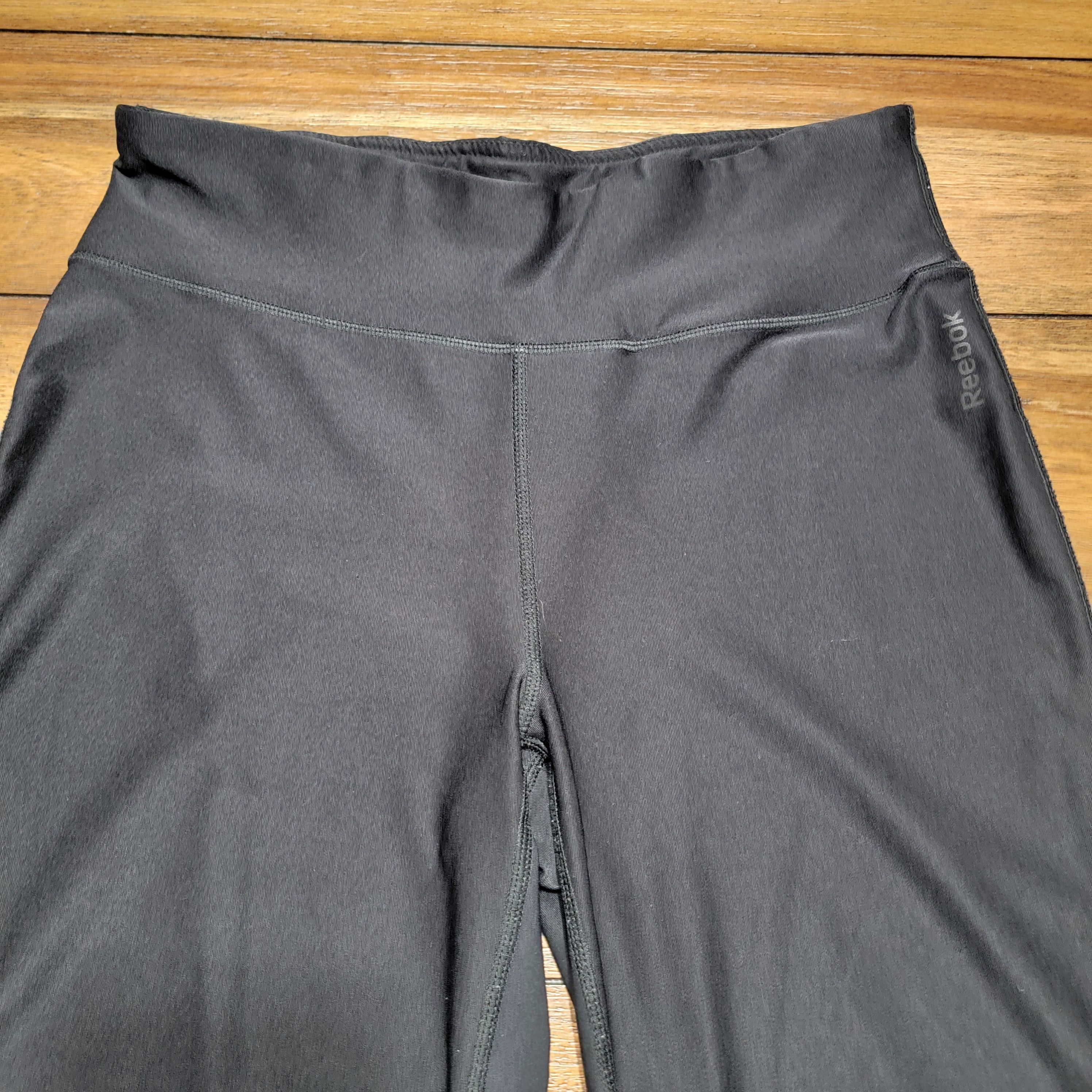 Reebok Reebok Black Athletic Leggings - Size Large Size 30" / US 8 / IT 44 - 2 Thumbnail