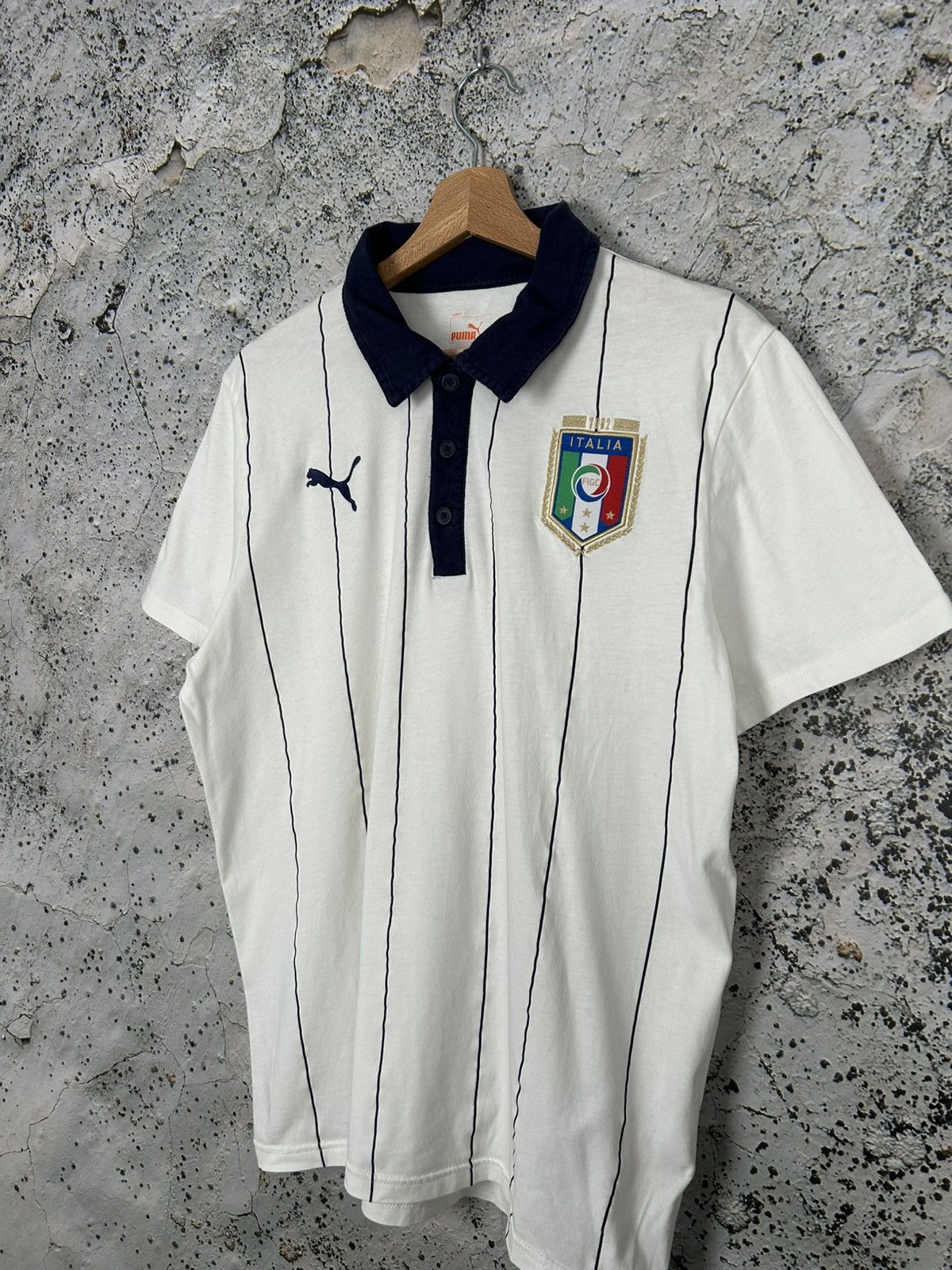 Puma Italy Puma Soccer Jersey Football Sportswear Retro Archive Size US M / EU 48-50 / 2 - 2 Thumbnail