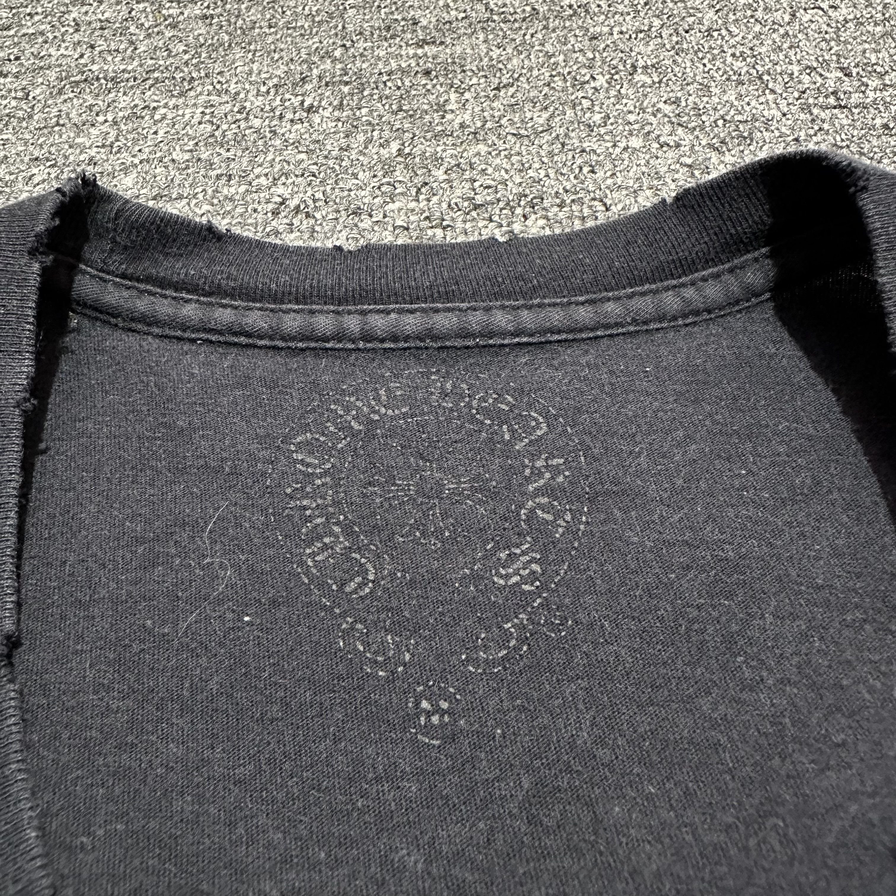 Chrome Hearts Chrome Hearts Foti Distressed Tee Size US M / EU 48-50 / 2 - 7 Thumbnail