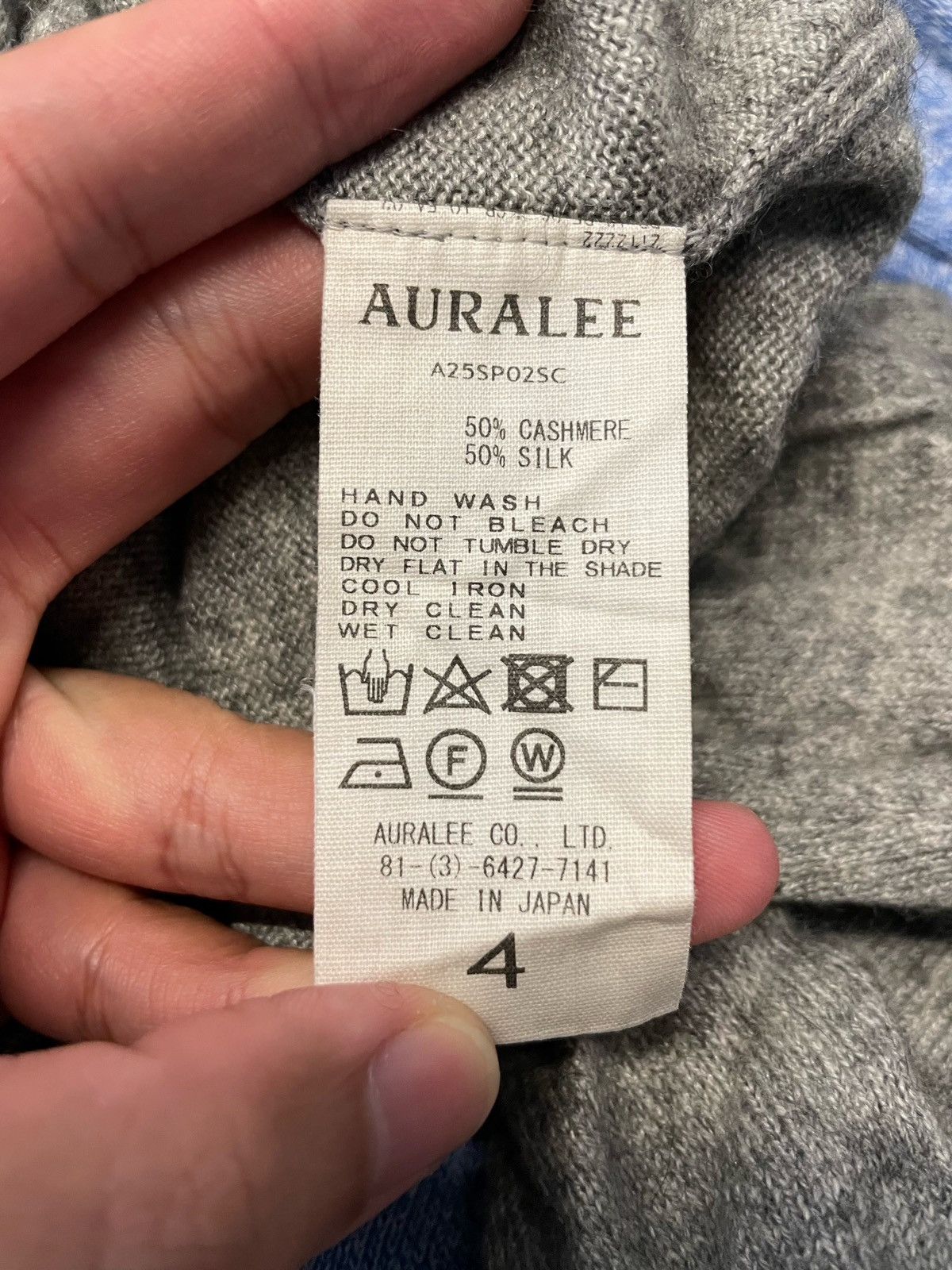 Auralee Auralee Super Fine Cashmere Silk Knit Skipper Polo Size US XL / EU 56 / 4 - 10 Thumbnail