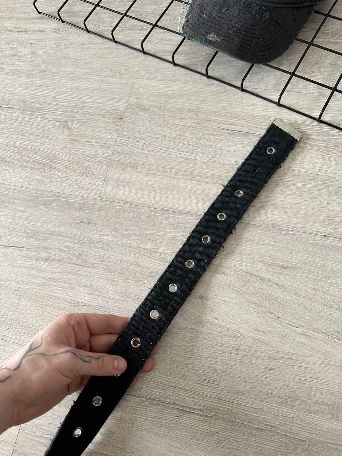 Japanese Brand × Vintage Vintage Rhinestones Distressed Y2K Belt Size ONE SIZE - 4 Thumbnail