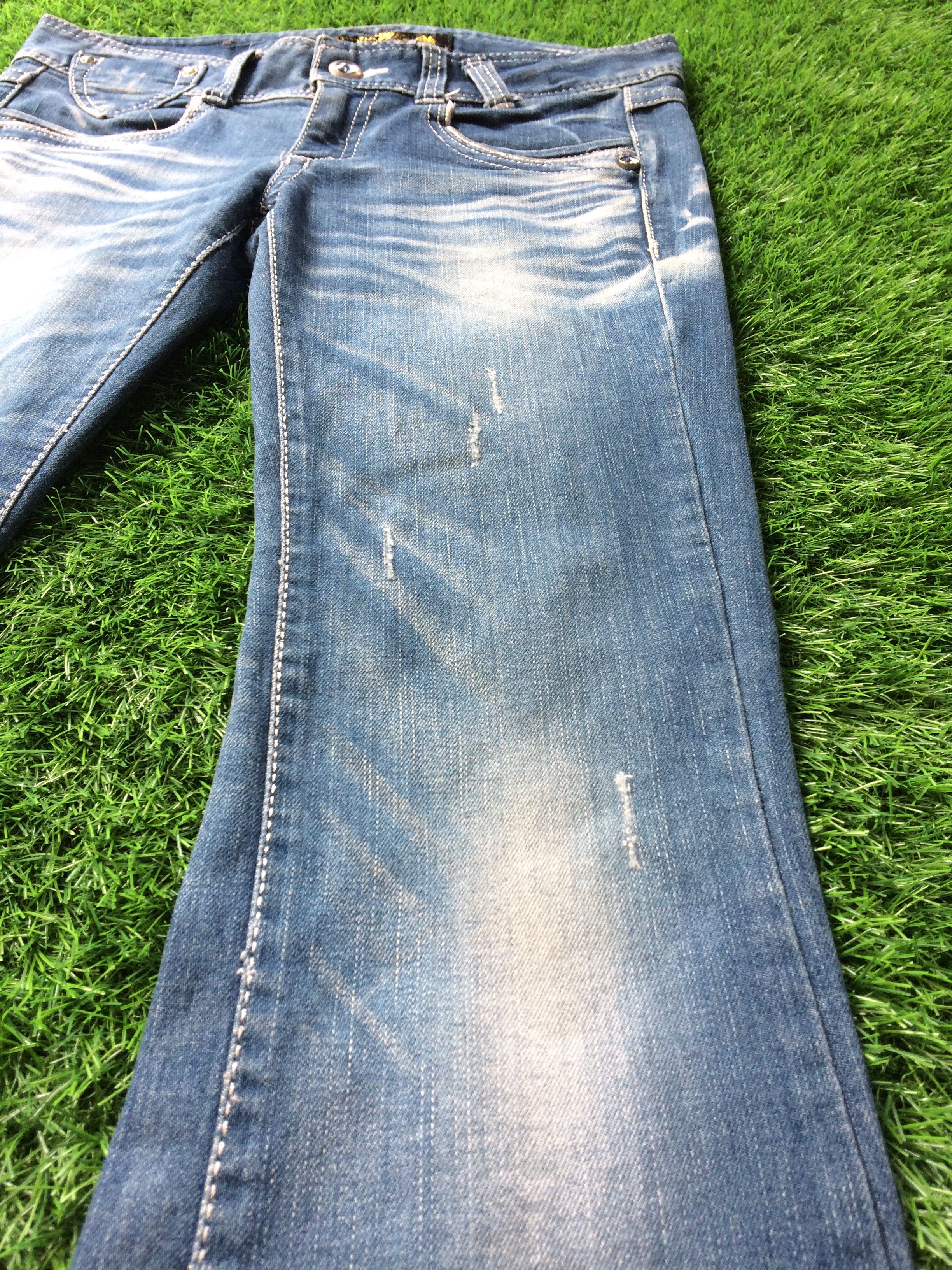 If Six Was Nine × Japanese Brand Red Pepper Bootcut Denim Jeans D-700 Size US 28 / EU 44 - 7 Thumbnail