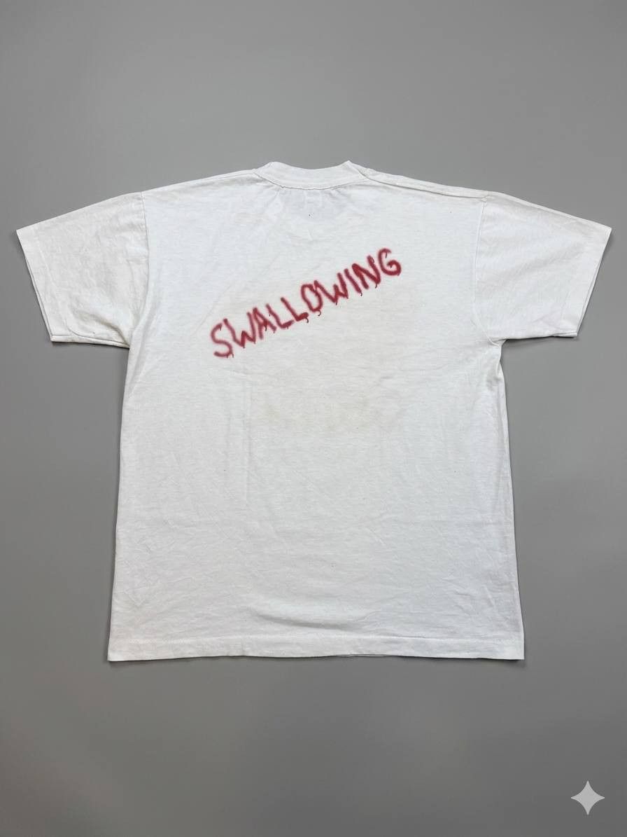 Vintage 90s DePauw University Single Stitch Tee Made in USA XL Size US XL / EU 56 / 4 - 2 Thumbnail