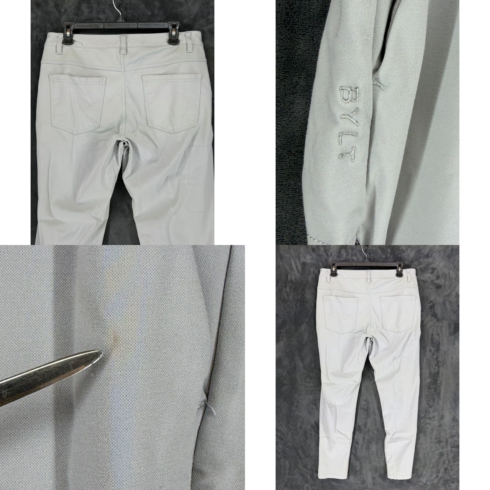 Vintage BYLT Everyday Pant 2.0 Chino Slim 32x29 Stone Grey Mens Size US 32 / EU 48 - 8 Thumbnail
