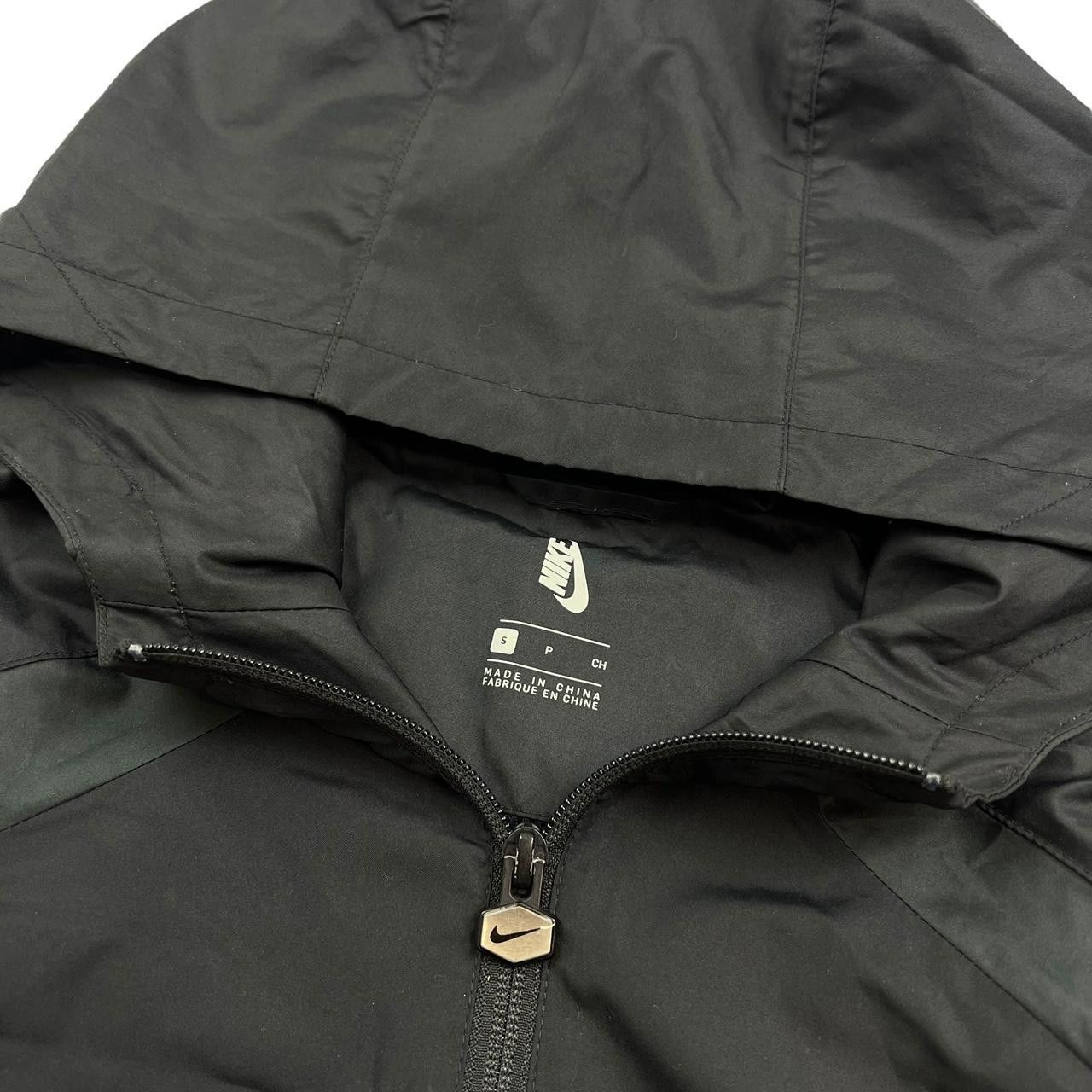 Nike Nike TN Hooded Windbreaker Zip Up Jacket Black & Gray Small Size US S / EU 44-46 / 1 - 6 Thumbnail
