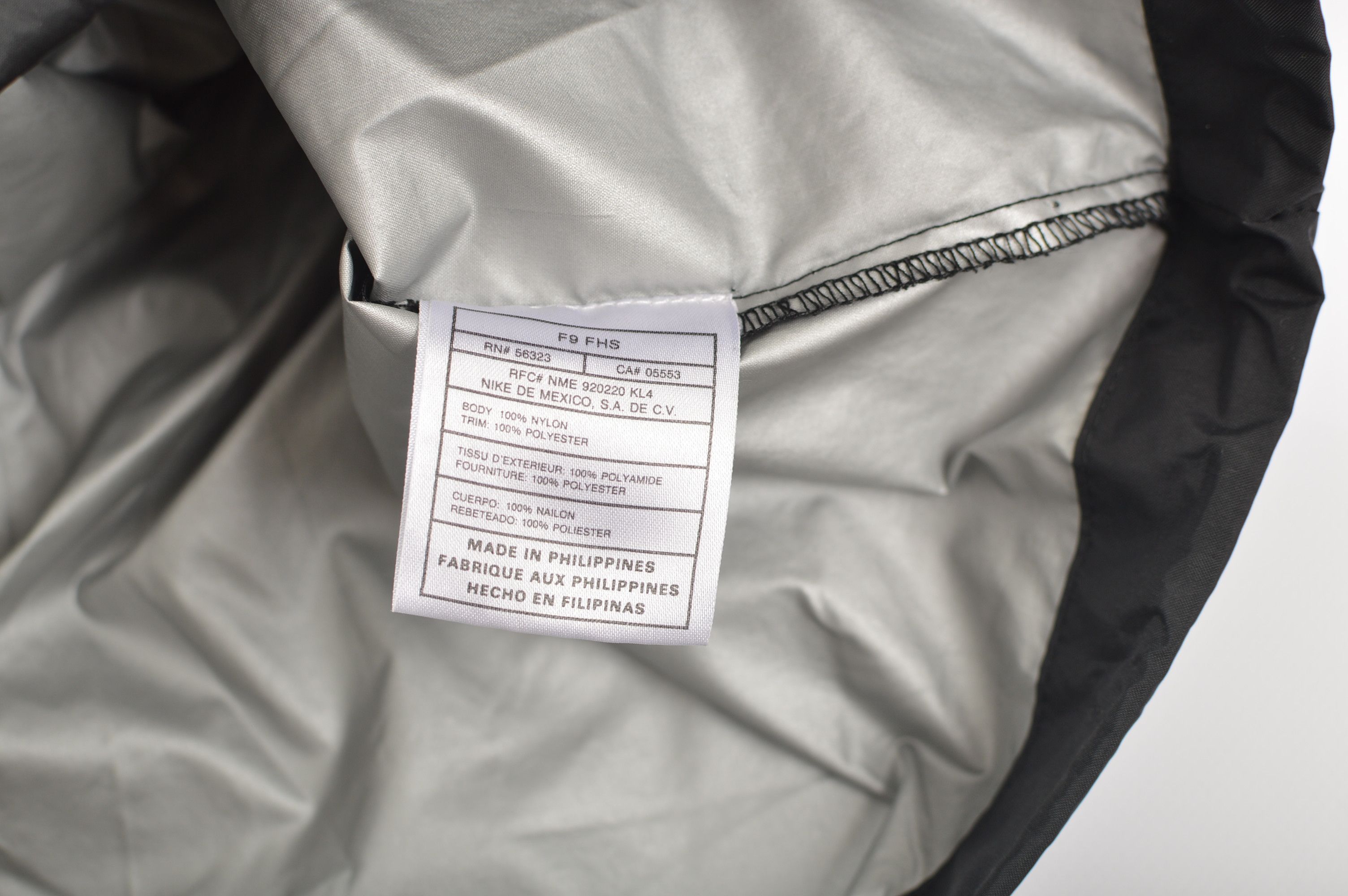 Nike × Vintage Nike Team Vintage Nylon Anorak Windbreaker Jacket Size US M / EU 48-50 / 2 - 7 Thumbnail