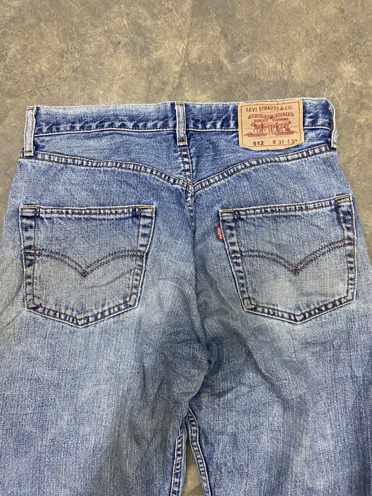 Levi's Vintage Levis jeans 512 patch work Size US 30 / EU 46 - 7 Thumbnail