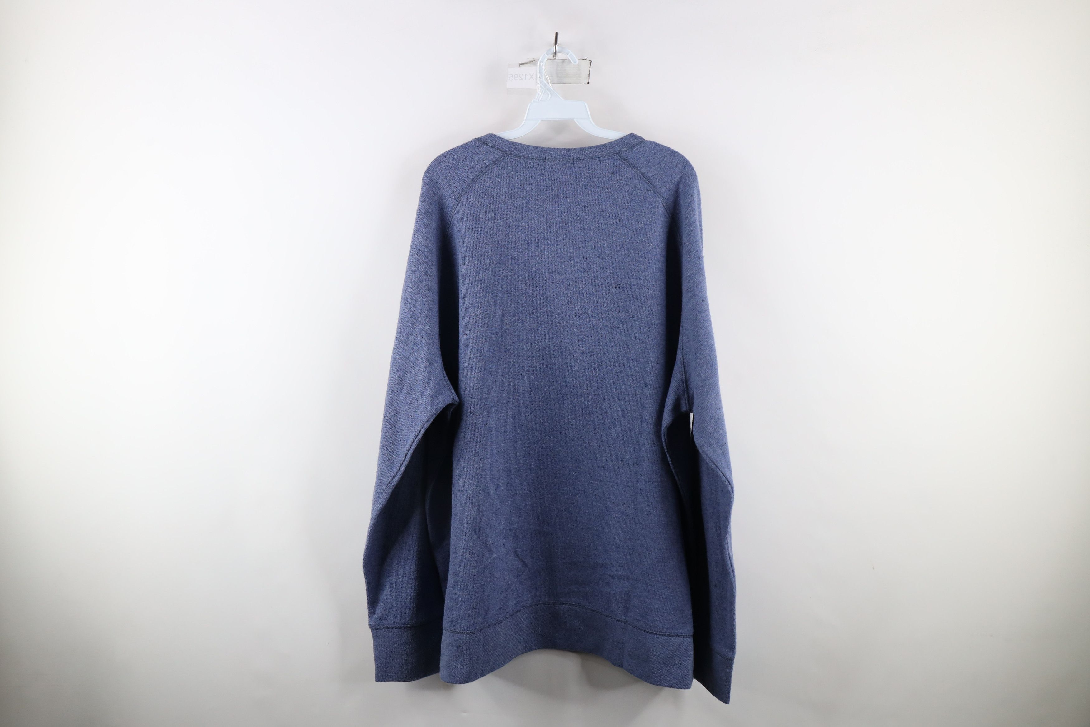 Banana Republic × Vintage New Banana Republic Thermal Waffle Knit Sweatshirt Blue Size US XXL / EU 58 / 5 - 10 Thumbnail