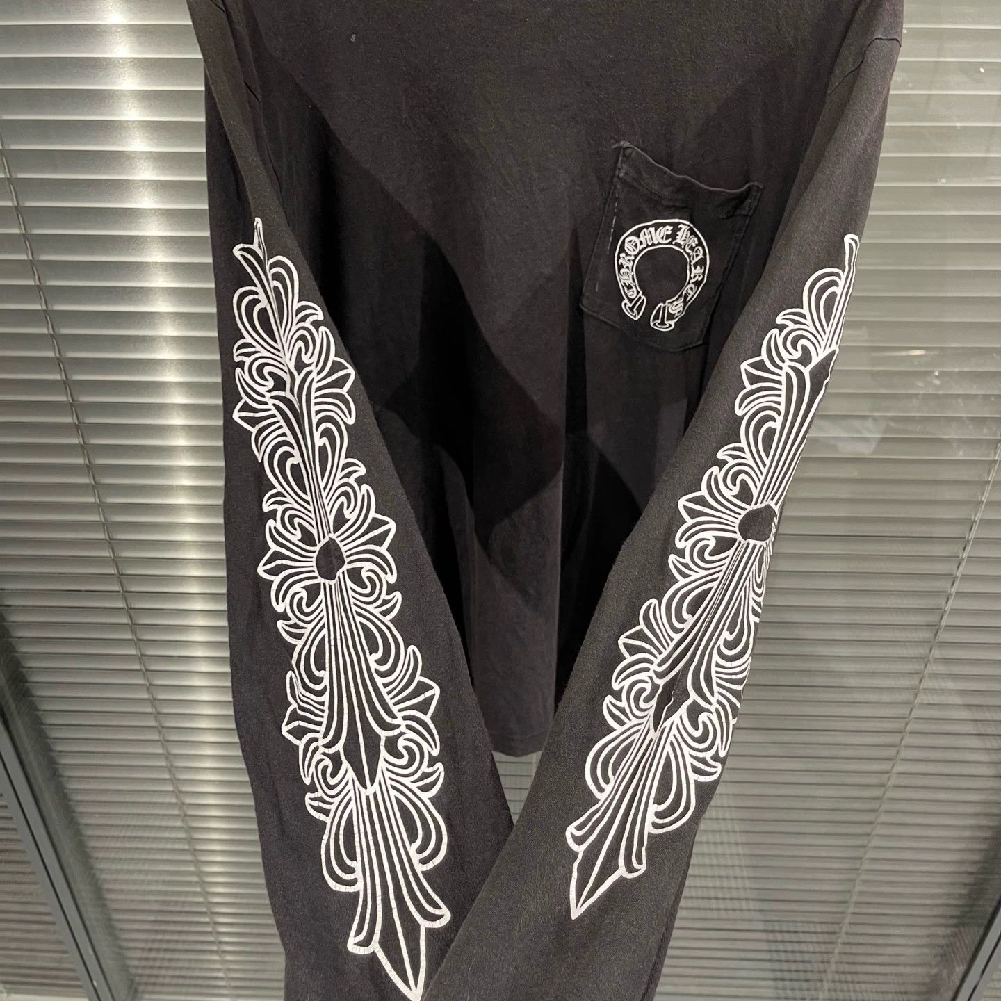 Chrome Hearts Chrome Hearts Horseshoe Kylin Print LS L 9New Faded Size US L / EU 52-54 / 3 - 5 Thumbnail