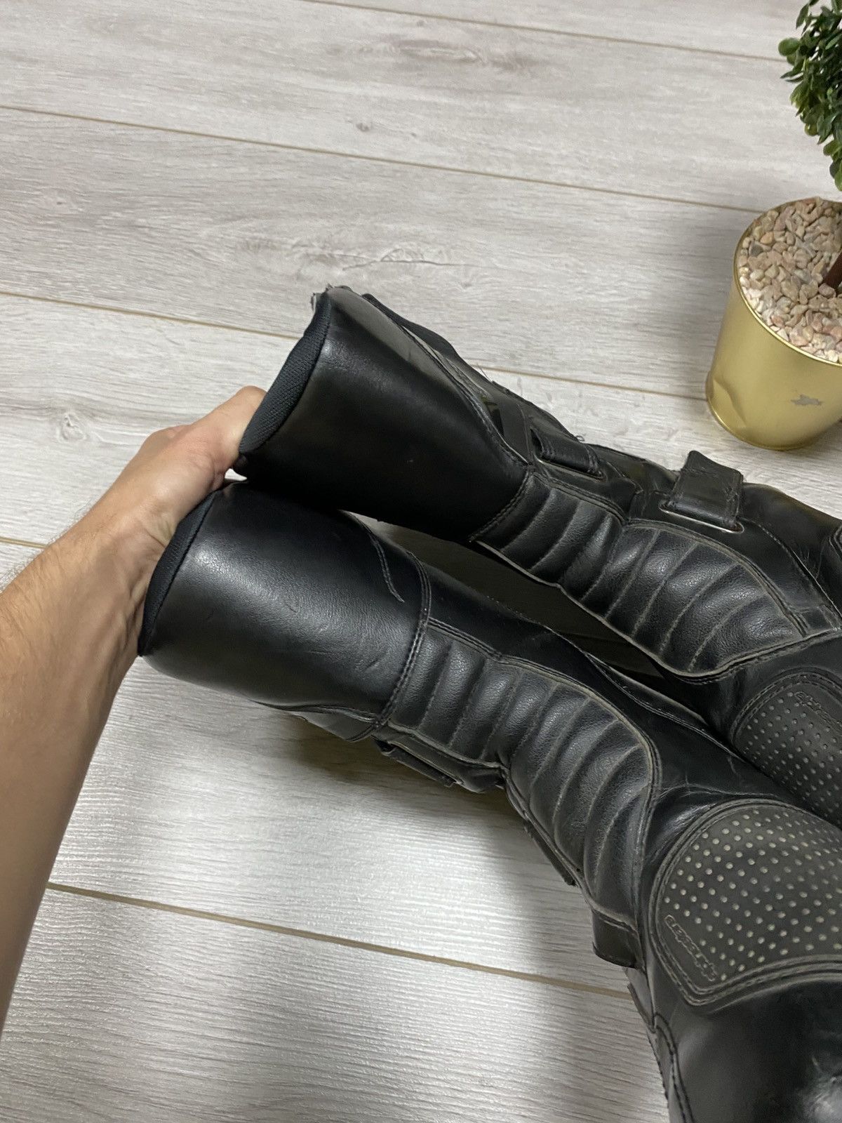 Alpinestars Alpinestars leather MOTO racing boots Size US 13 / EU 46 - 5 Thumbnail