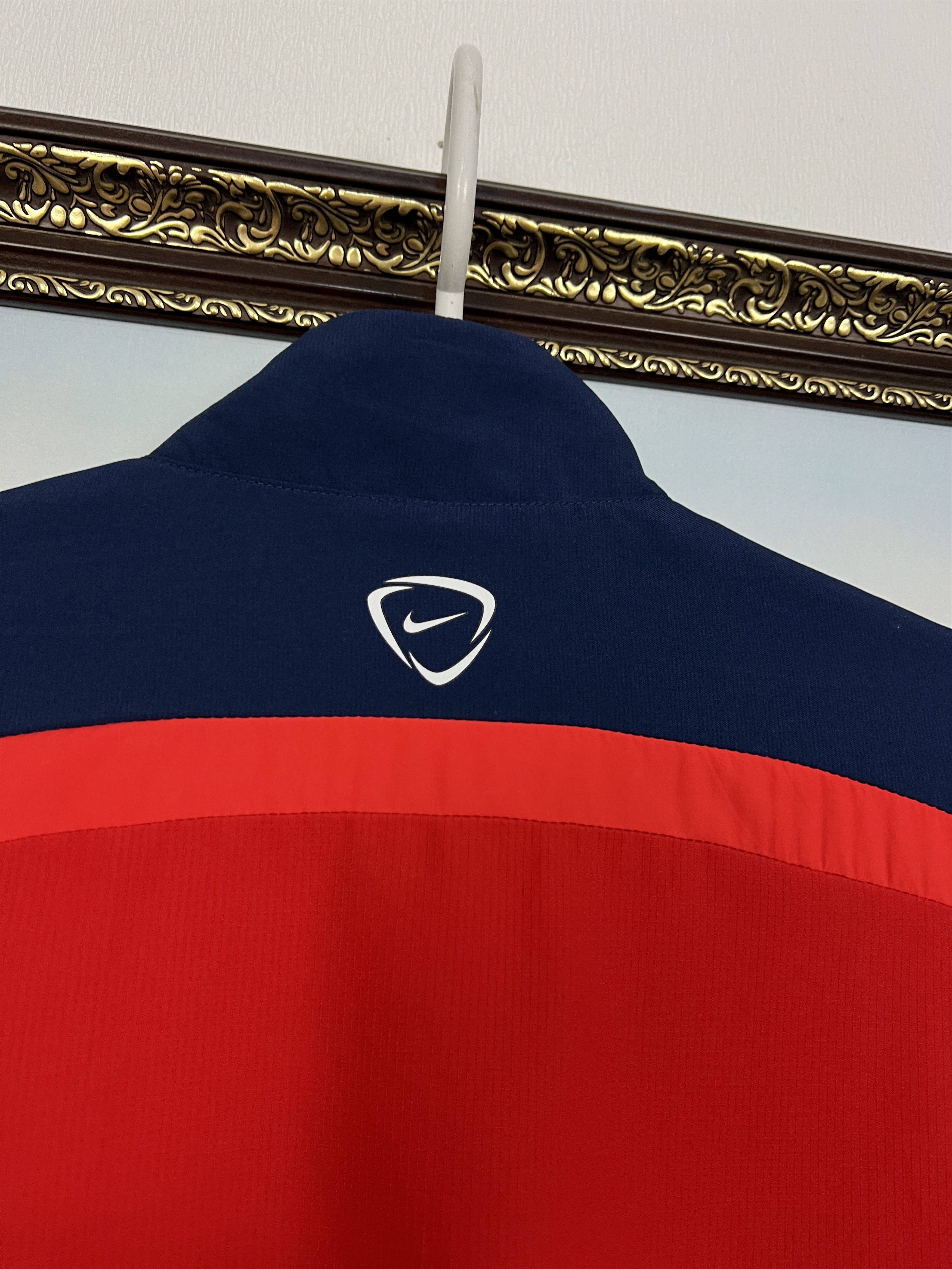 Nike Nike USA Football Train Soccer Jacket Track Top Red Zip Rare Size M / US 6-8 / IT 42-44 - 10 Thumbnail
