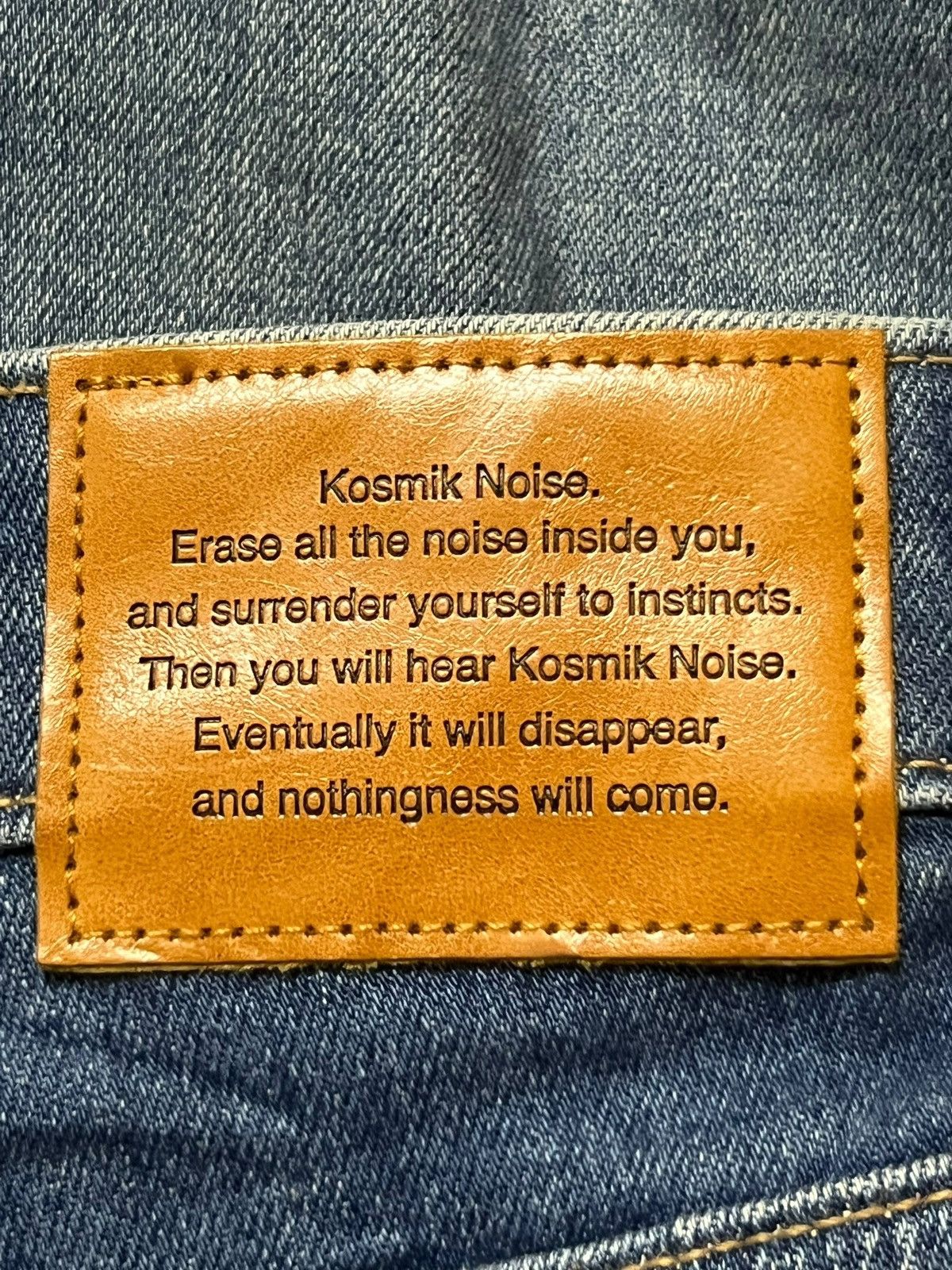 GU × Undercover GU x Undercover Kosmik Noise Jeans - Straight Stretch Jeans Size US 36 / EU 52 - 13 Thumbnail