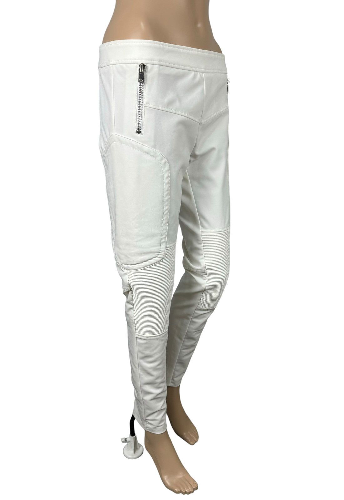 Joseph Joseph White Biker Pants Polyamide size 40 Size 27" / US 4 / IT 40 - 3 Thumbnail