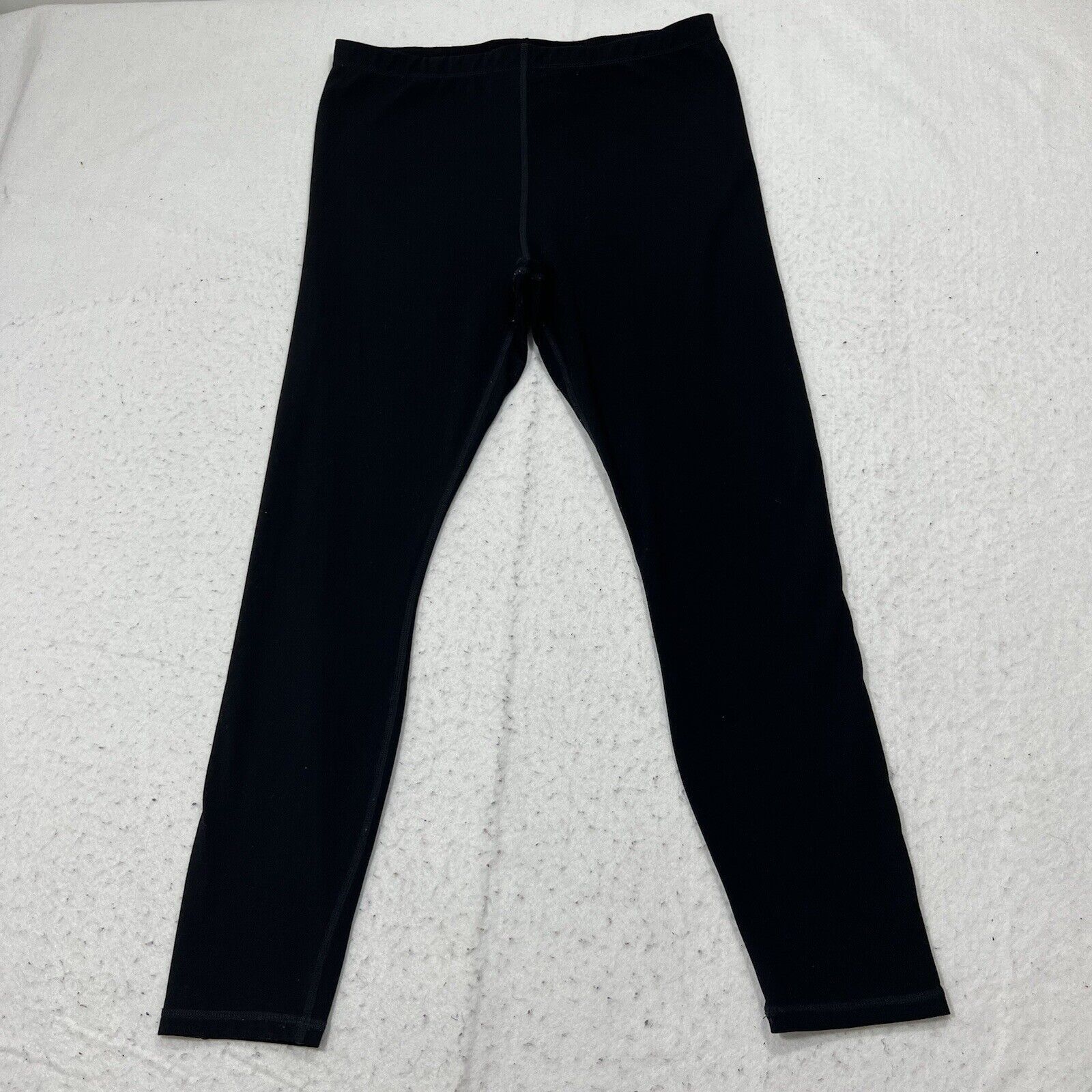 Other Fabletics Black Athletic Cropped Pull On Leggings Pants Size 32" / US 10 / IT 46 - 1 Thumbnail