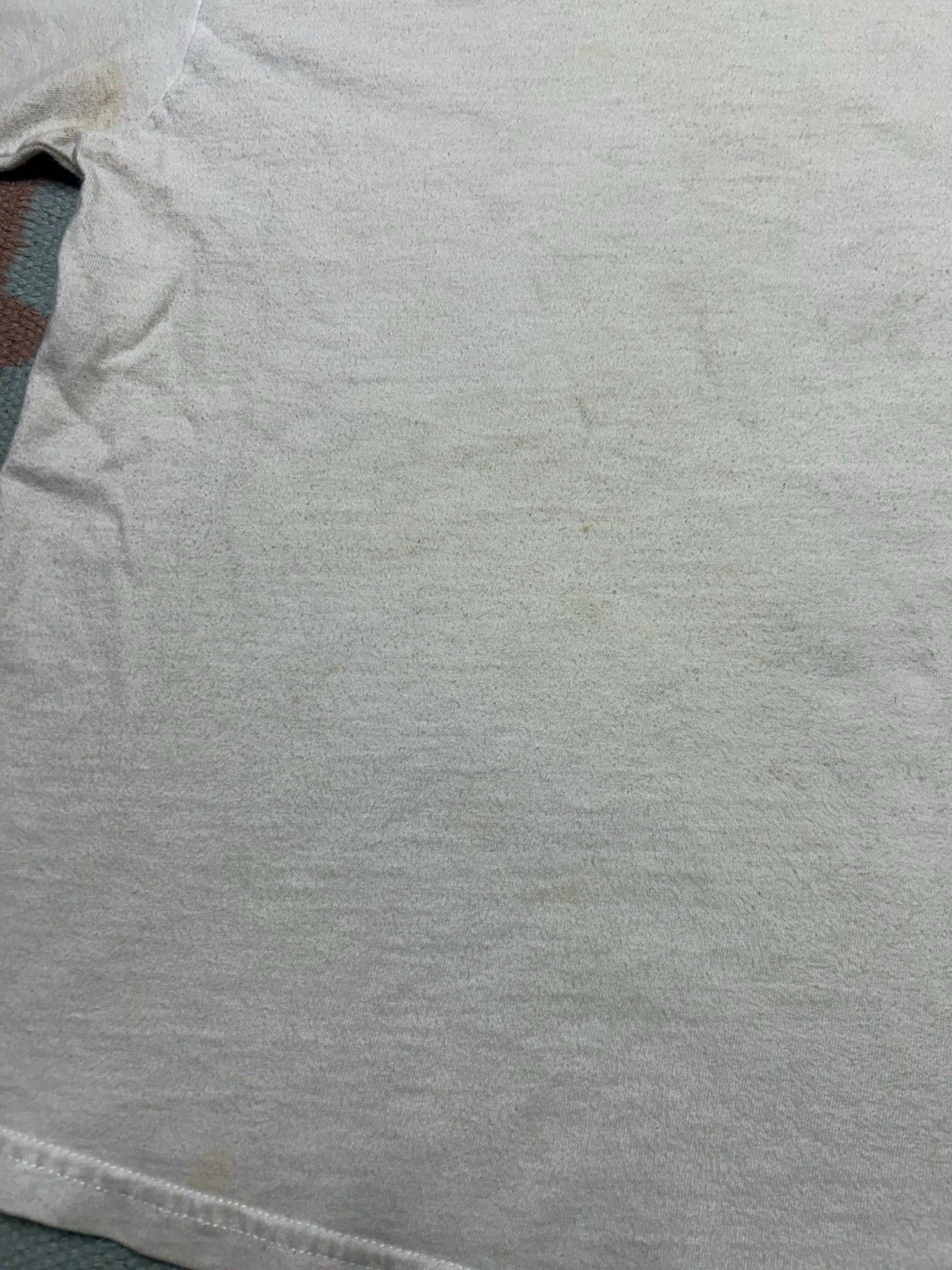 Vintage Vtg blank white t shirt soft youth large/XL women’s baby tee Size S / US 4 / IT 40 - 2 Thumbnail