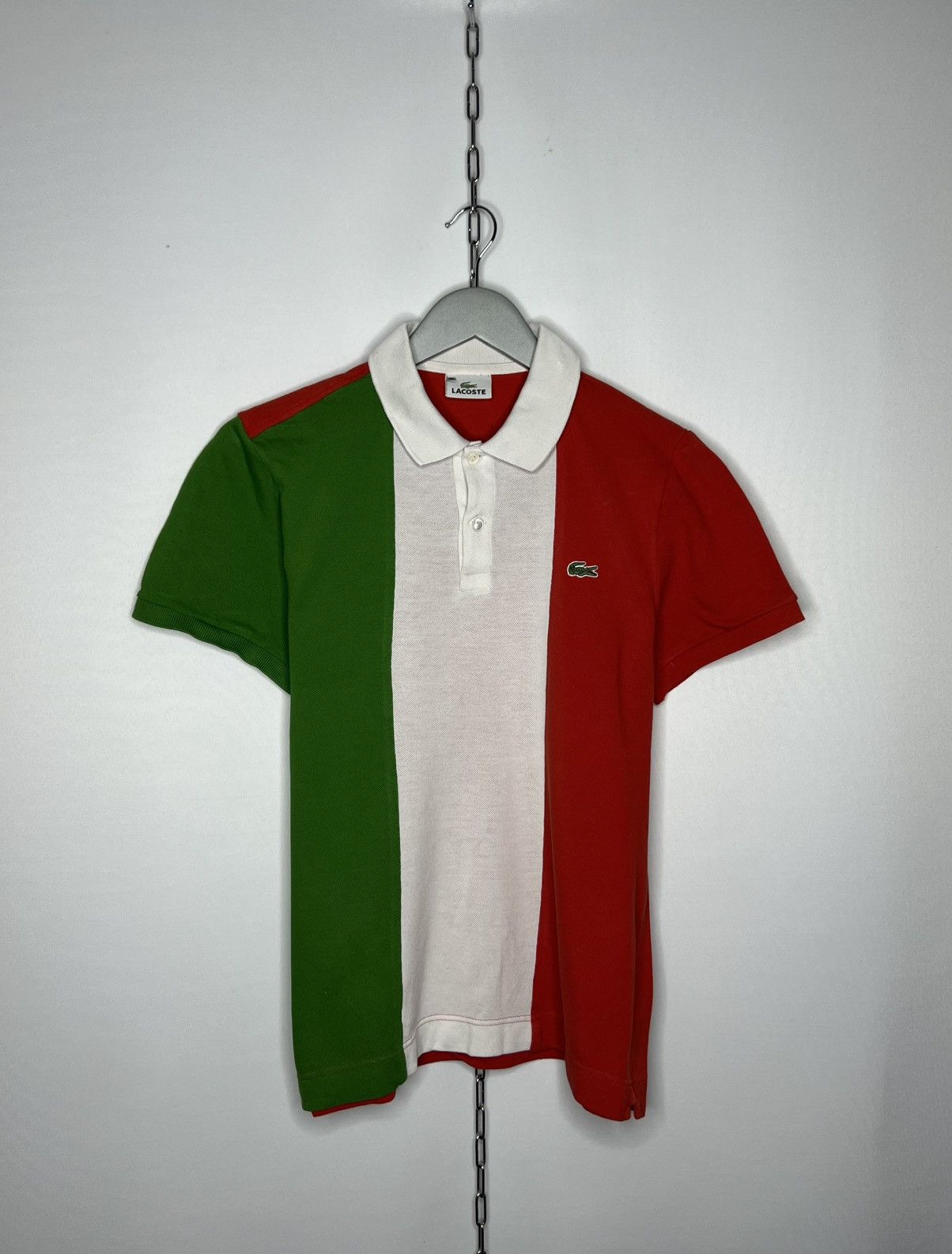 Lacoste Lacoste Luxury Striped Polo Shirt Tee Short Sleeve Size US S / EU 44-46 / 1 - 1 Thumbnail