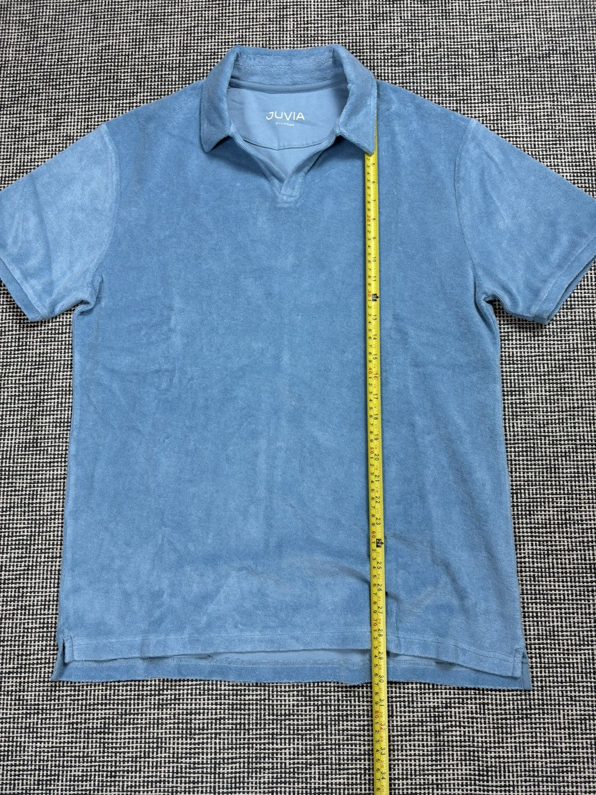 Other Juvia terry cloth polo shirt designer rrp 139€ Size US XL / EU 56 / 4 - 4 Thumbnail