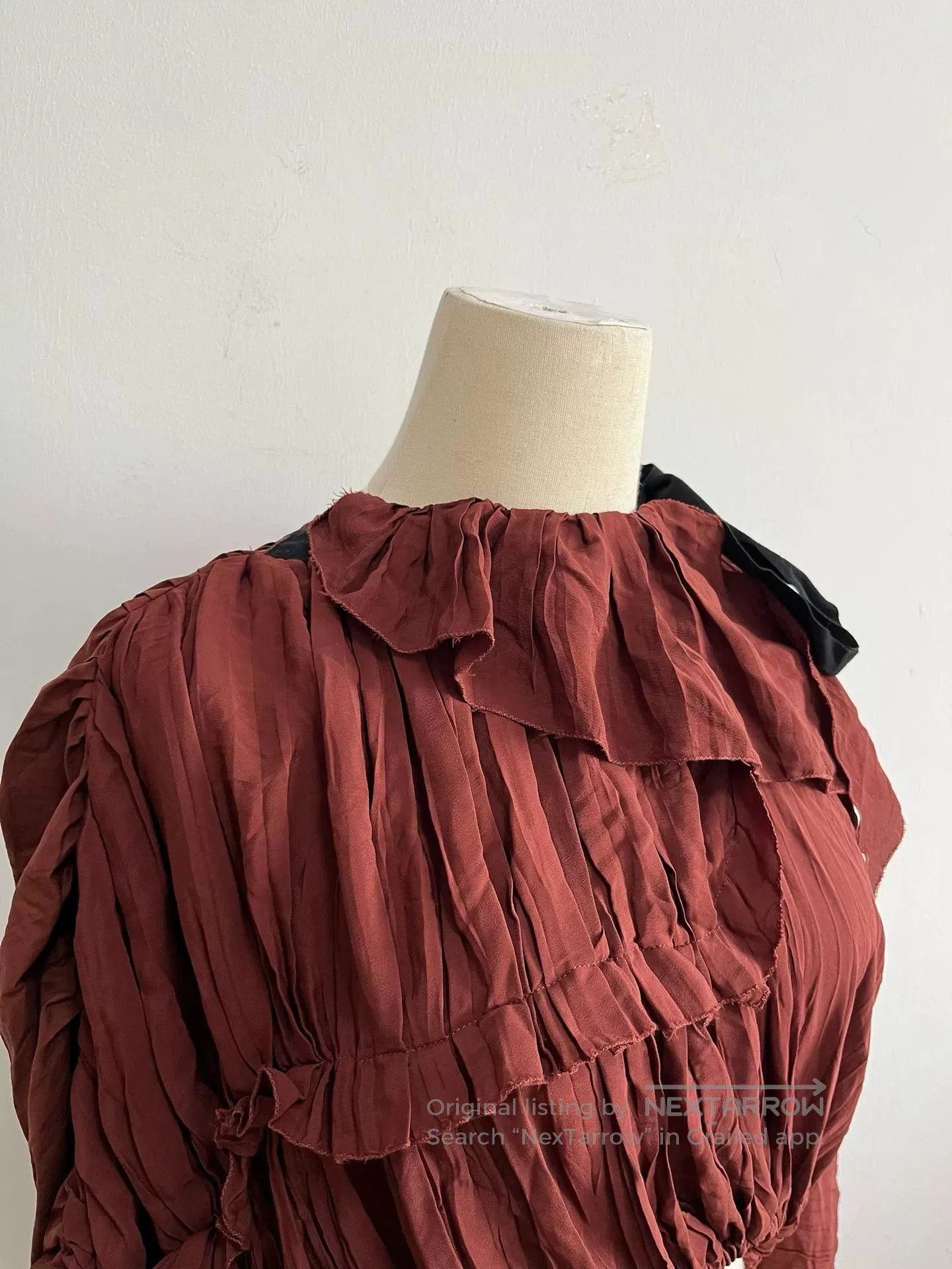 Marni Marni 2017 SS Drawstring Ruffled Top. Size S / US 4 / IT 40 - 5 Thumbnail