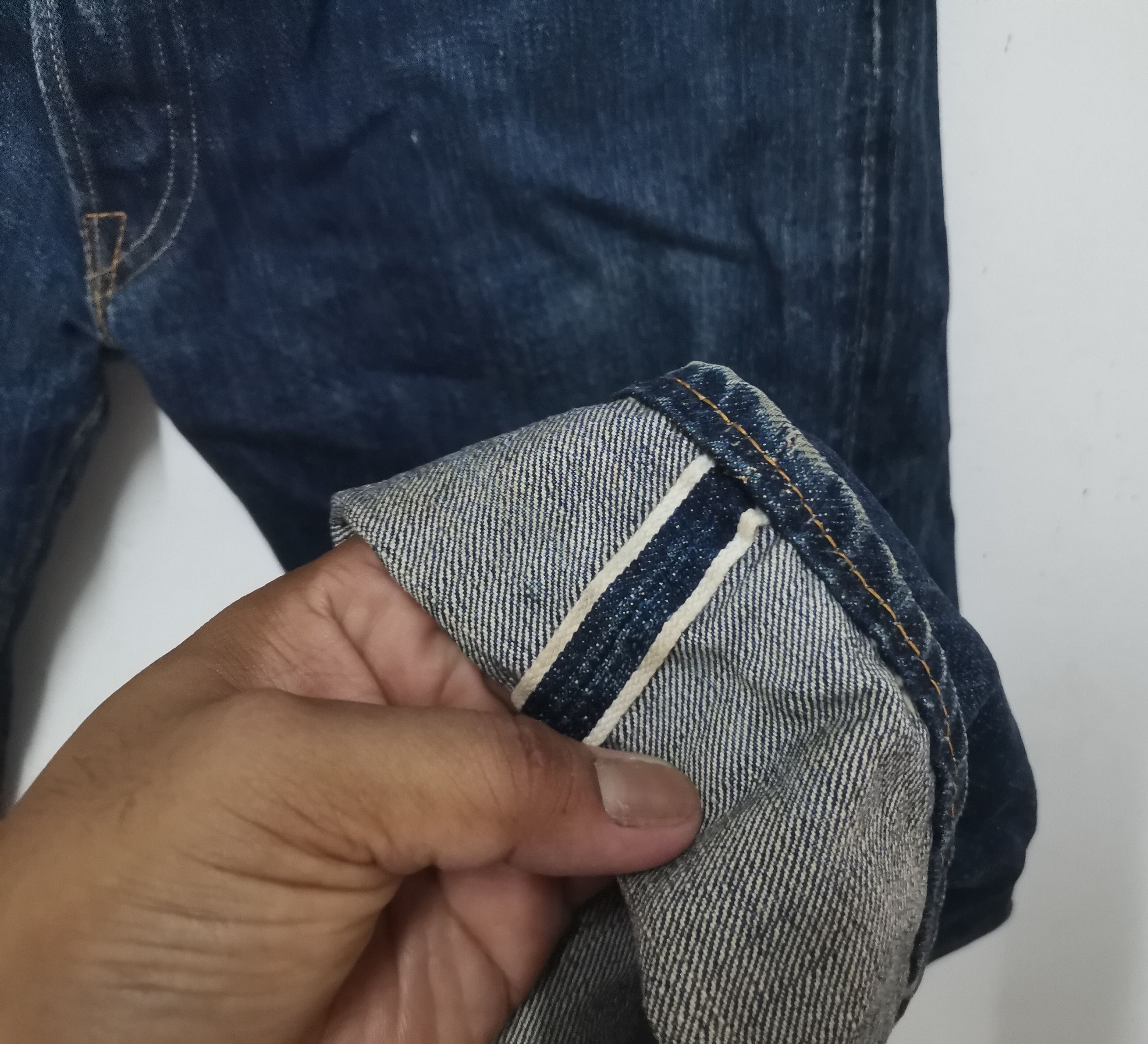Japanese Brand × The Real McCoy's Rare Joe McCoy denim nice design Size US 31 - 4 Thumbnail
