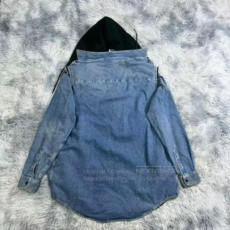 Balenciaga Balenciaga size 37 Fake Two-Piece Jacket, Size 37 Size US M / EU 48-50 / 2 - 2 Thumbnail
