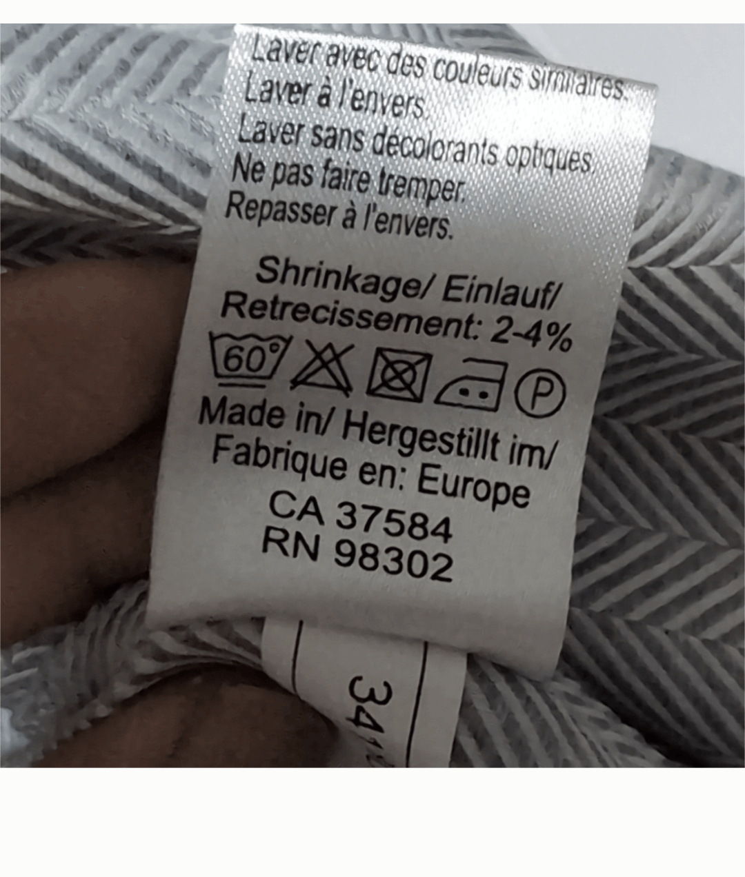SAND SandXO dress shirt Size 48R - 5 Thumbnail