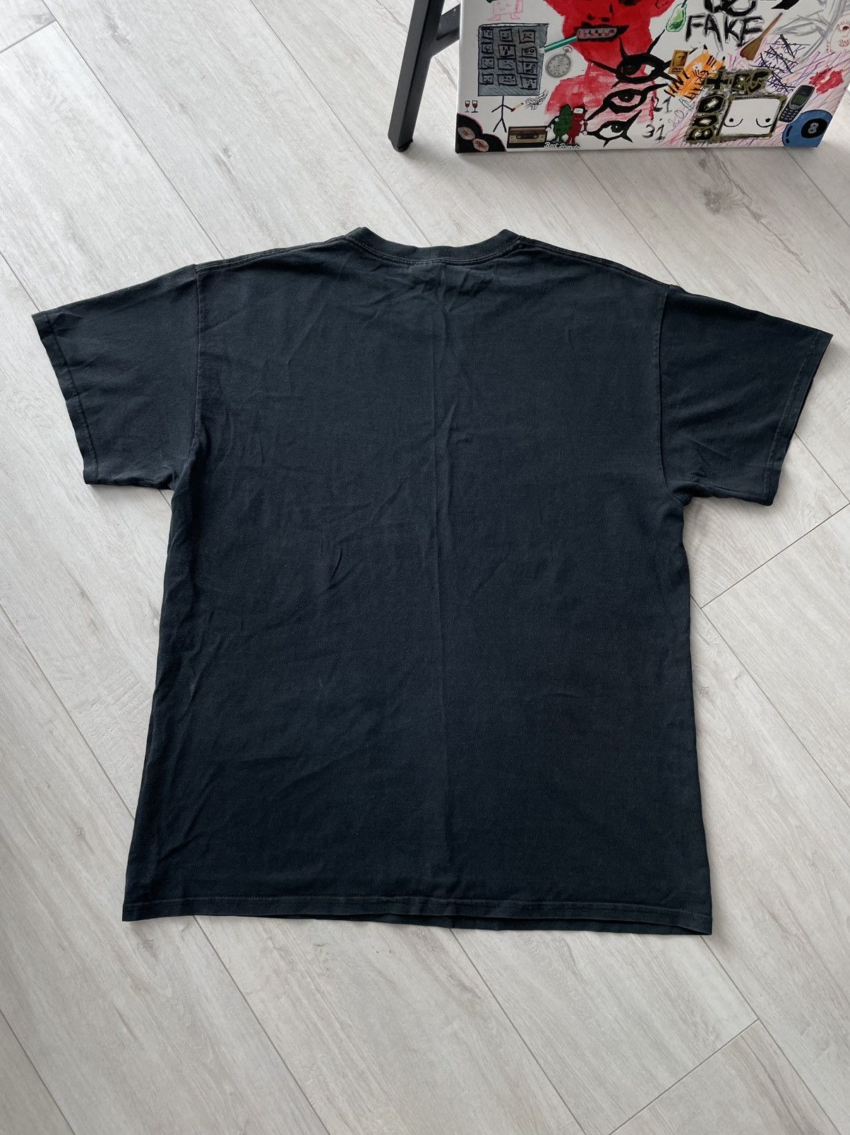 Rap Tees Vintage Eminem 00’s Rap Tees E Logo Black RARE Size US L / EU 52-54 / 3 - 5 Thumbnail