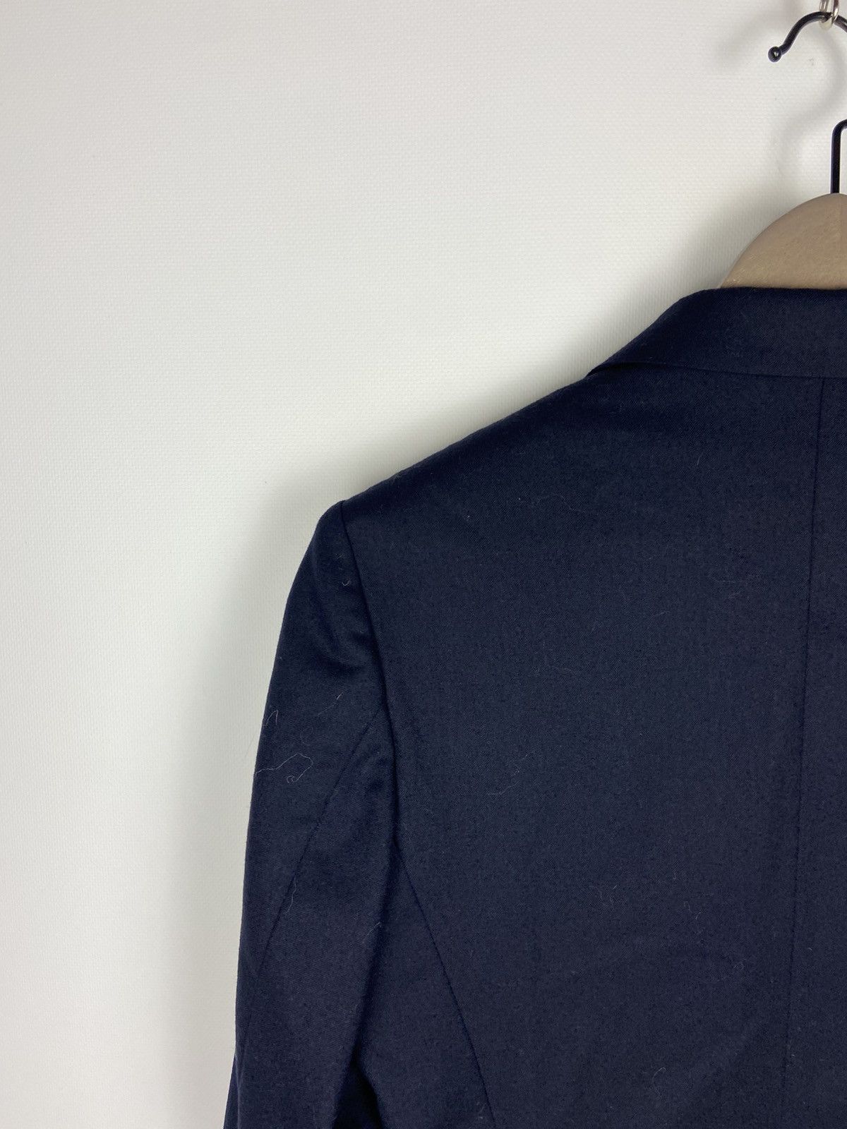 Jil Sander Jil Sander Blue Women's Button Wool Blazer Sz 34 Size XXS / US 00 / IT 34 - 13 Thumbnail