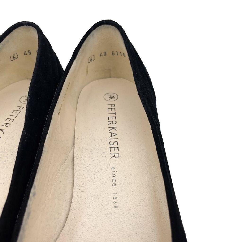 Other Peter Kaiser Balletcore Pumps Black SCHWARZ SUEDE size 6.5M Size US 6.5 / IT 36.5 - 9 Thumbnail
