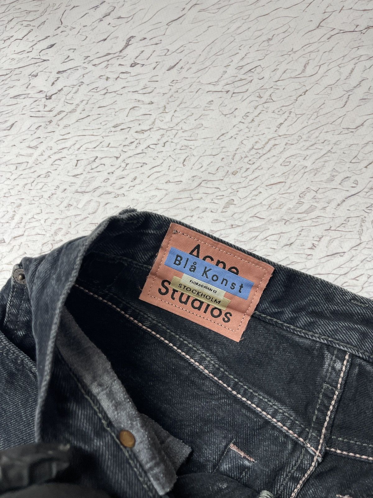Acne Studios Acne Studios Bla Konst Jeans Black Overdye Fly Fits Unisex Size 27" / US 4 / IT 40 - 11 Thumbnail