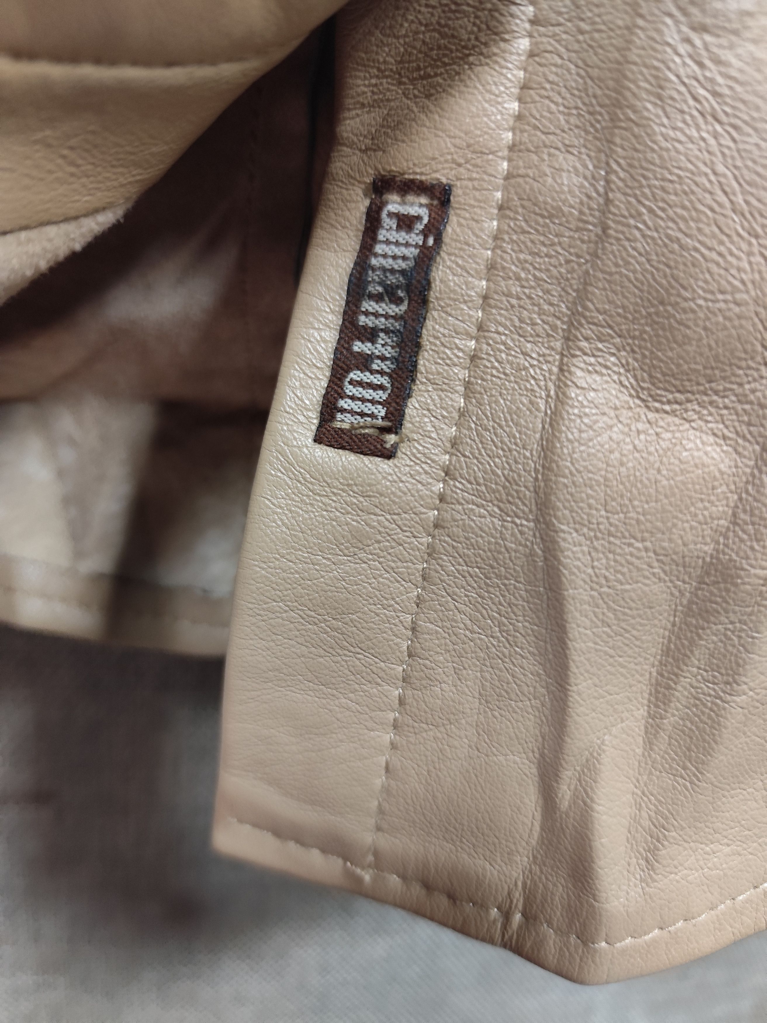 Vera Pelle Vera Pelle Button Ups 100% Genuine Leather Made In Italy Size S / US 4 / IT 40 - 4 Thumbnail