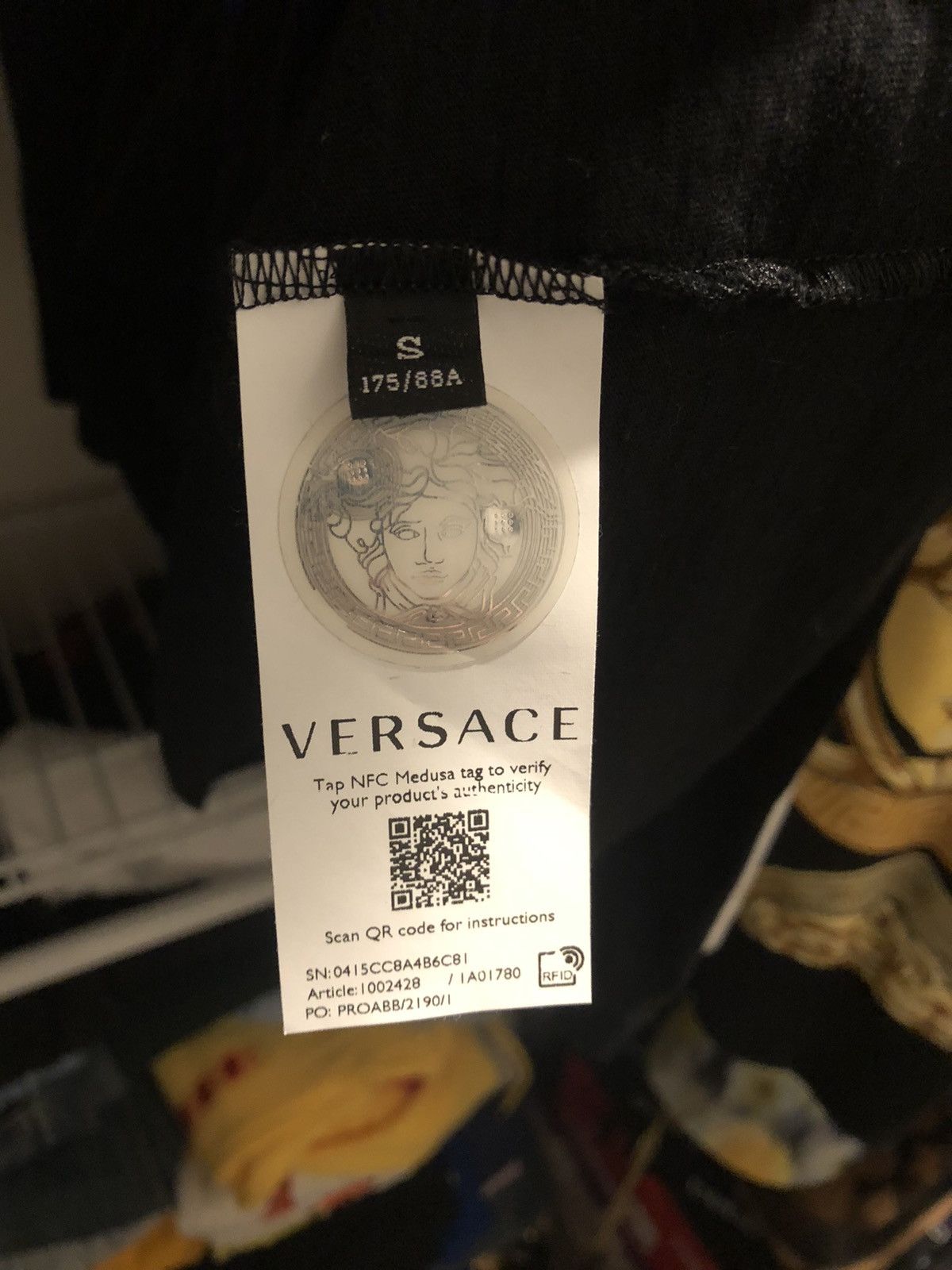 Versace Versace T Shirt US Men’s Small Size US S / EU 44-46 / 1 - 4 Thumbnail