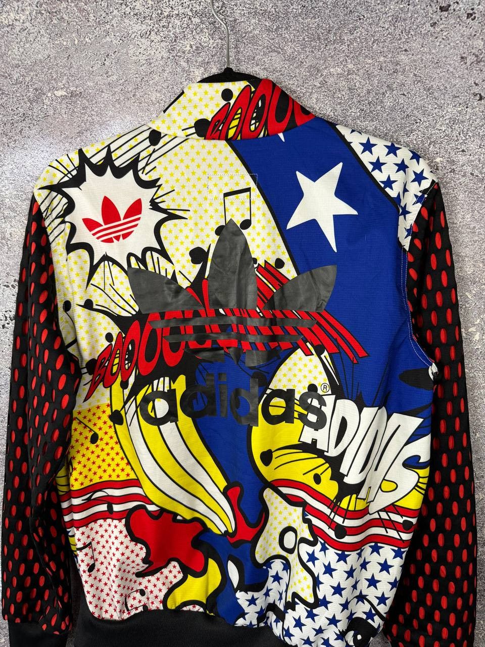 Adidas Adidas x Rita Ora Super Track Top Jacket Comic Print | Grailed