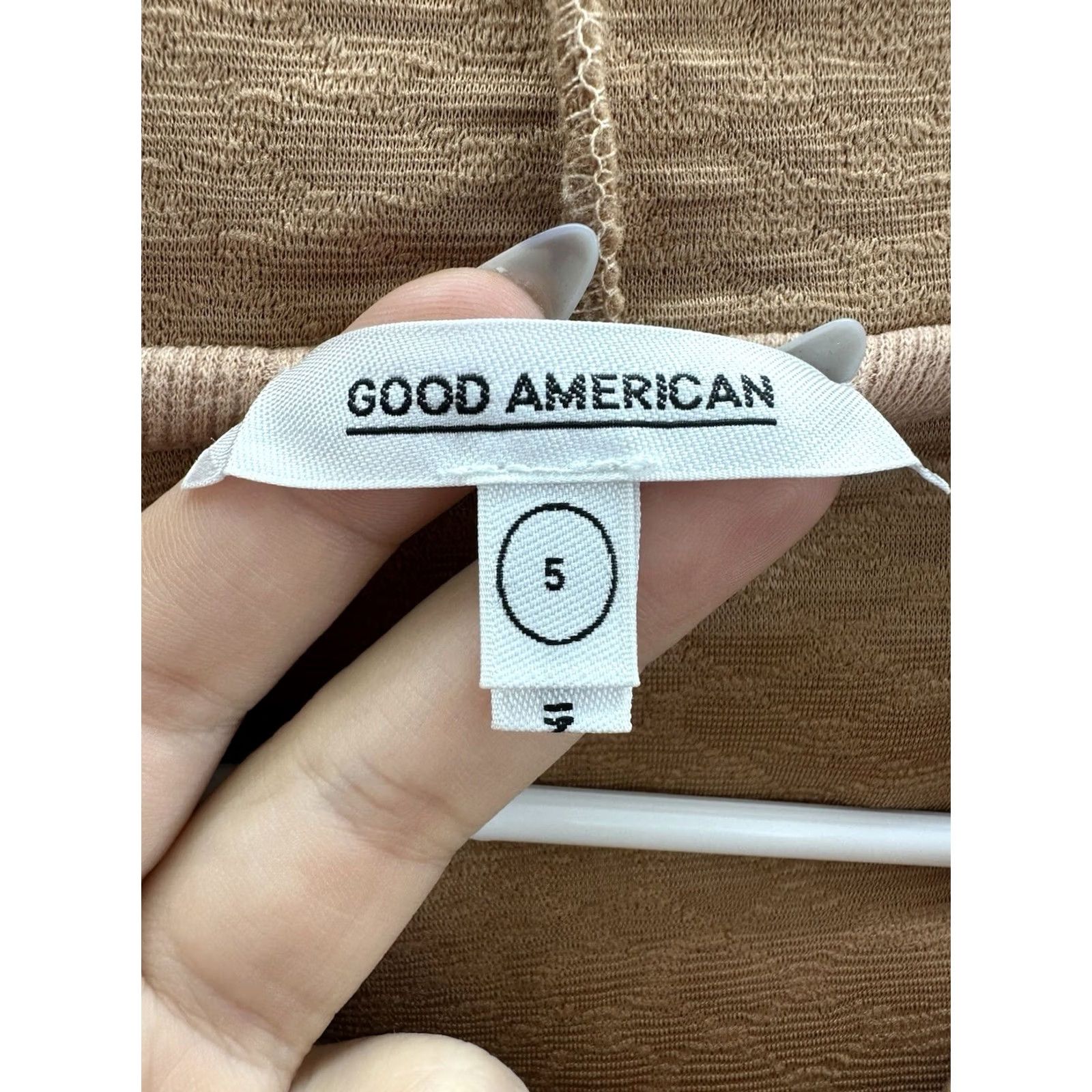 Good American Good American Sweatshirt Womens Size 5 2XL Quilted Hooded Rose Gold Snake The Size XXL / US 16-18 / IT 52-54 - 5 Thumbnail