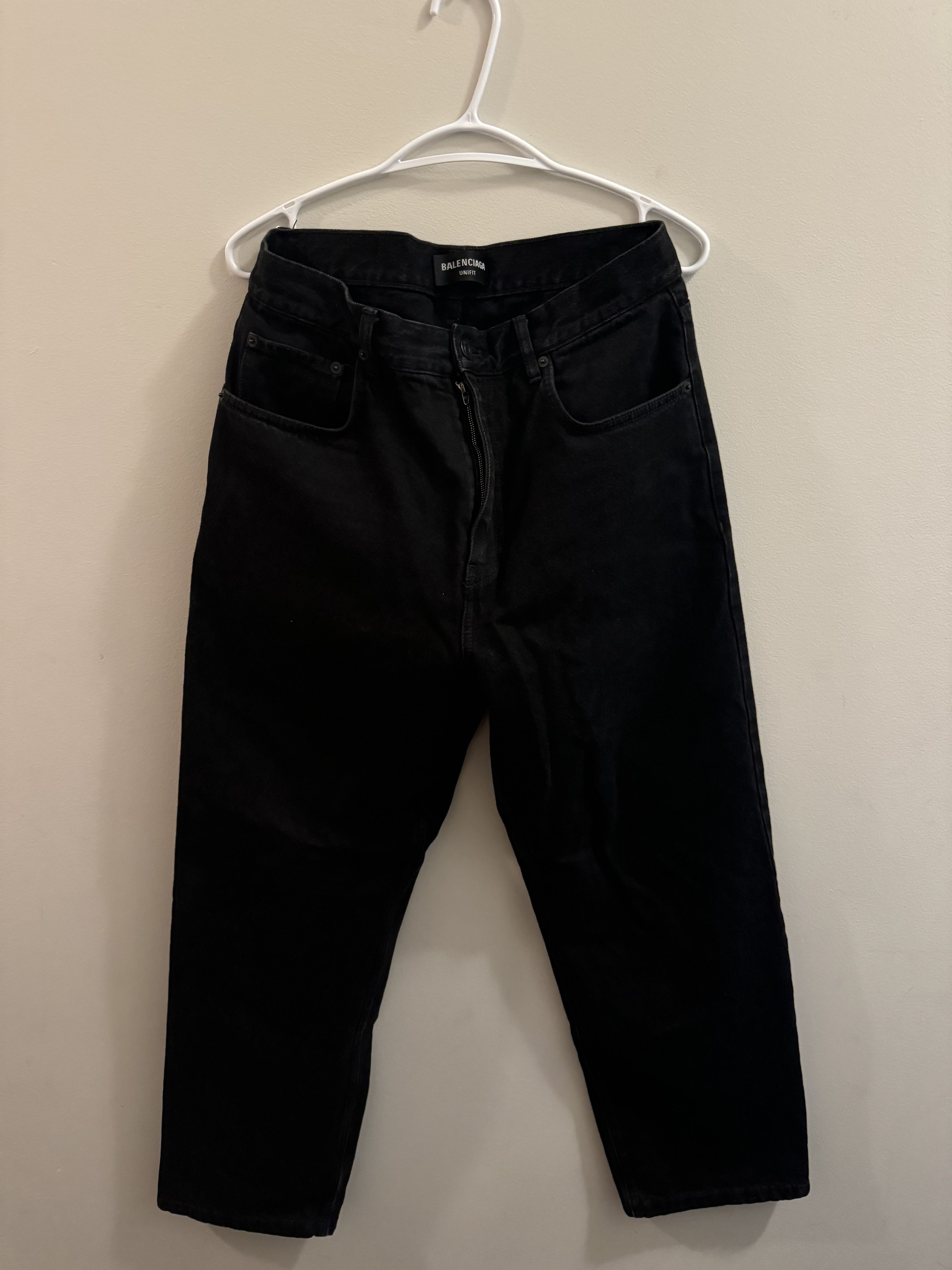 Balenciaga Balenciaga Black Jeans Size S Size US 32 / EU 48 - 1 Thumbnail