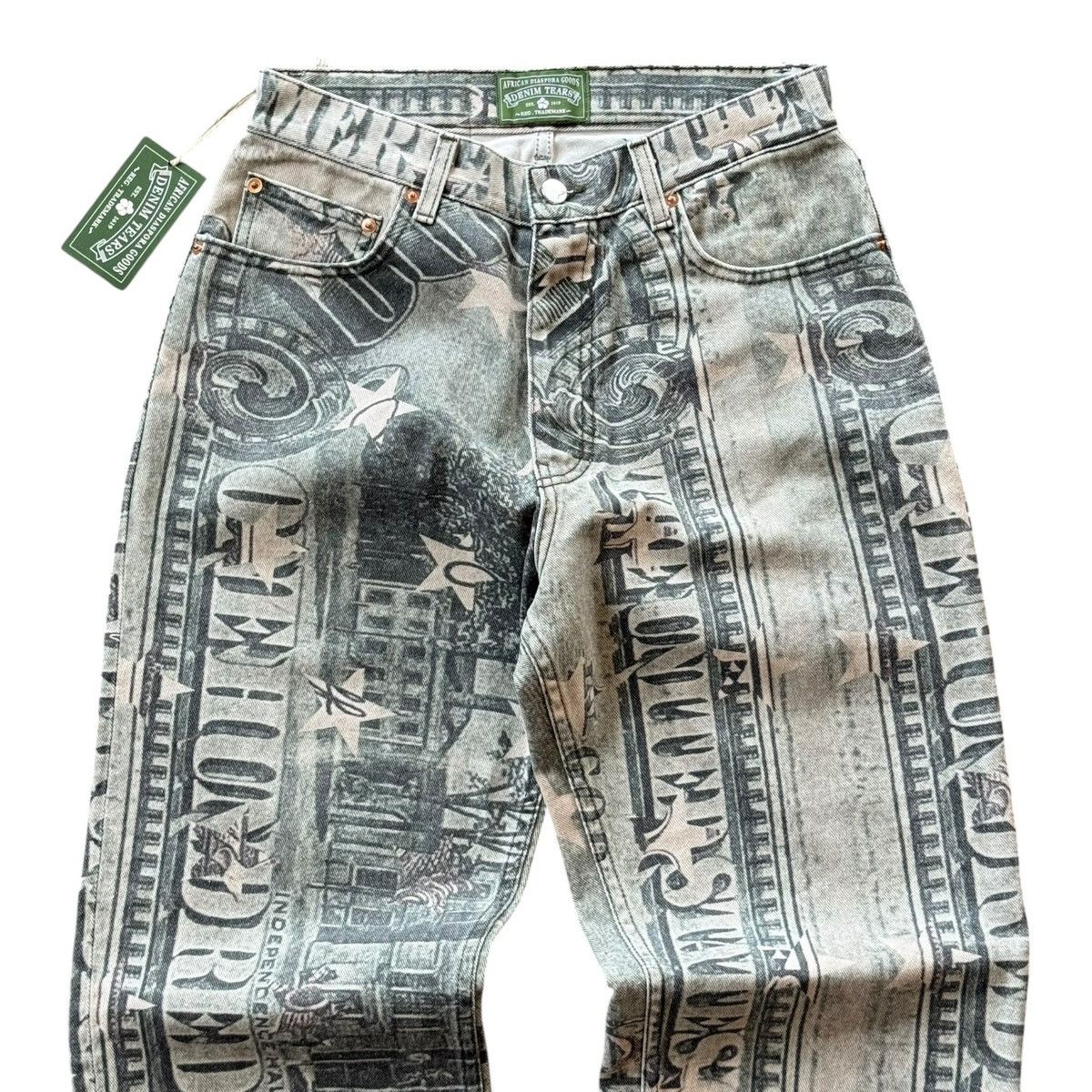 DENIM TEARS Denim Tears C.R.E.A.M. Denim Pants Size US 30 / EU 46 - 2 Thumbnail