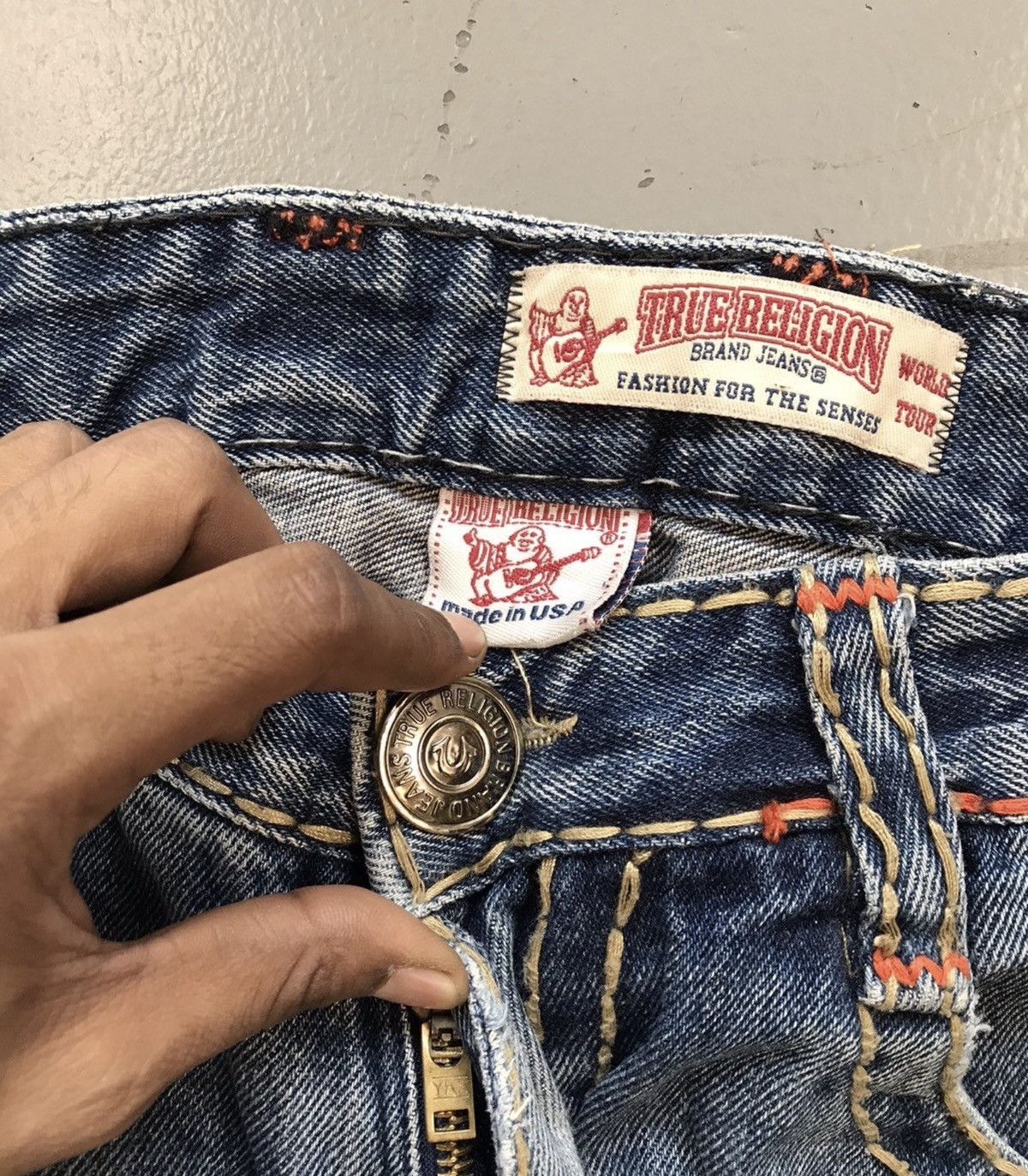 True Religion Rare vintage true religion inspired bootcut denim Size US 36 / EU 52 - 4 Thumbnail