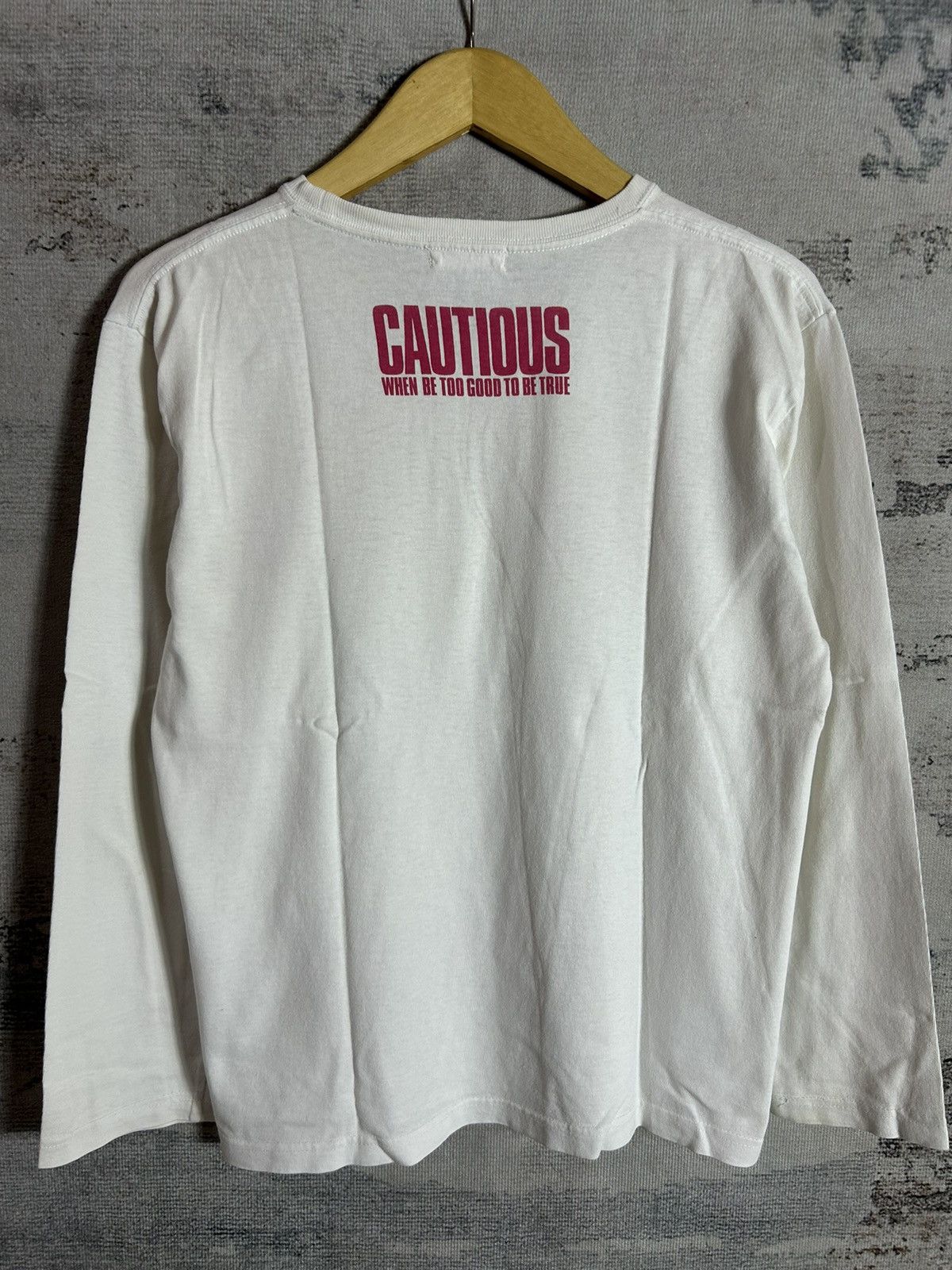 Hysteric Glamour 2000s Japanese Cautious LongSleeve Rock Punk Style Size US M / EU 48-50 / 2 - 2 Thumbnail