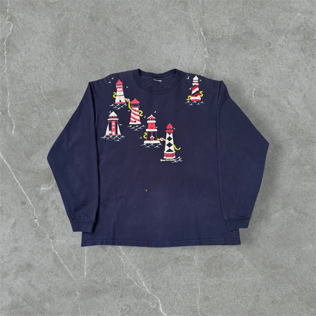 Other Lighthouse Ocean Art Tee by Vicki Melhart Size US L / EU 52-54 / 3 - 1 Thumbnail