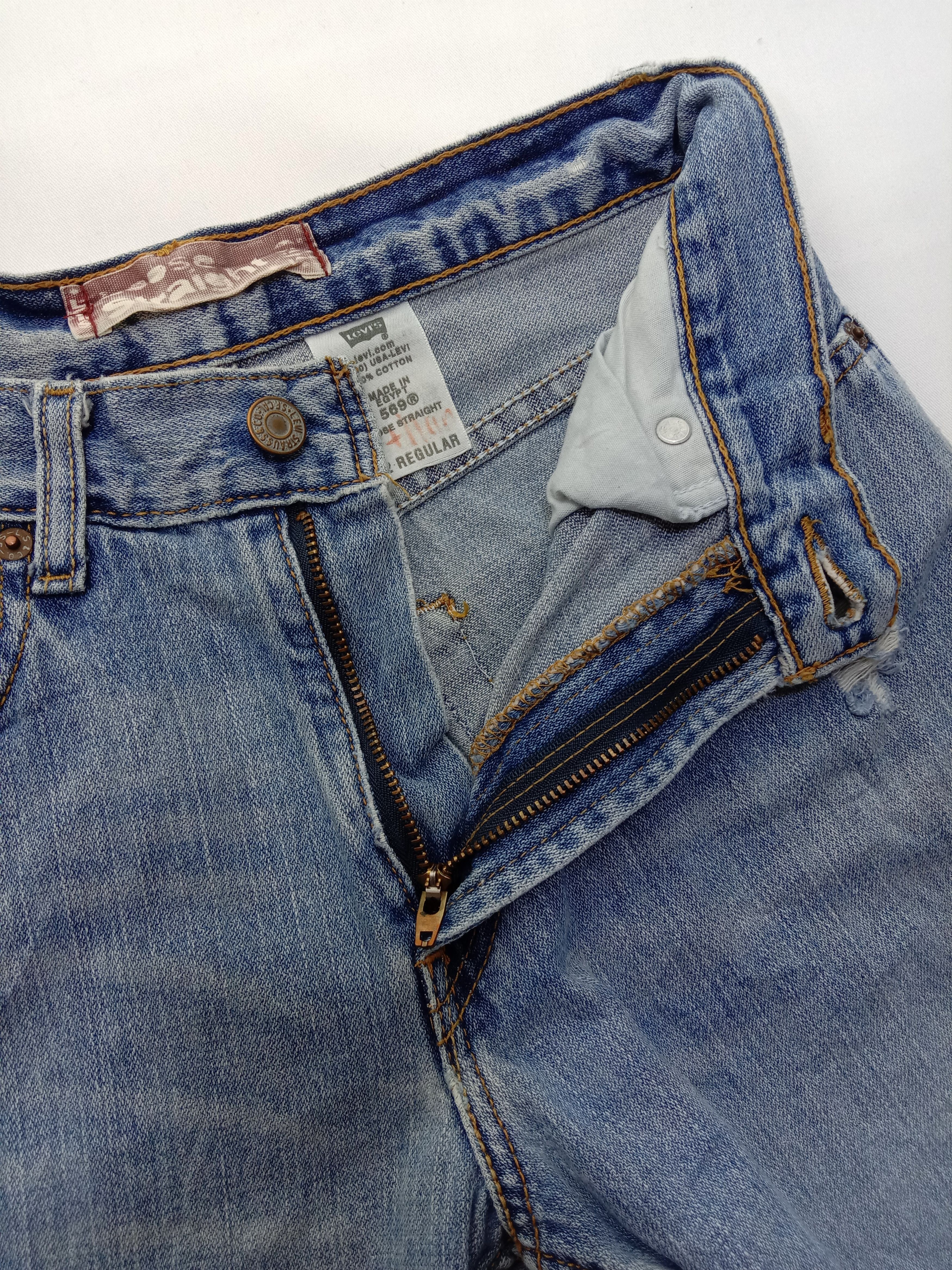 Levi's Vintage Levi's 569 Jeans Loose Straight Denim Size 25" / US 0 / IT 36 - 9 Thumbnail