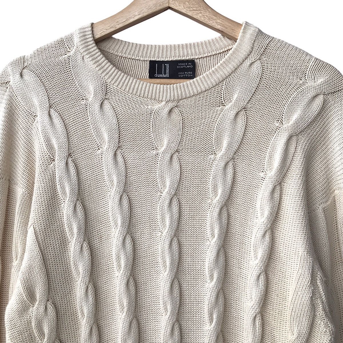 Alfred Dunhill × Designer × Vintage Dunhill London Vintage Knitted Designer Pullover Jumper Size XS / US 0-2 / IT 36-38 - 3 Thumbnail