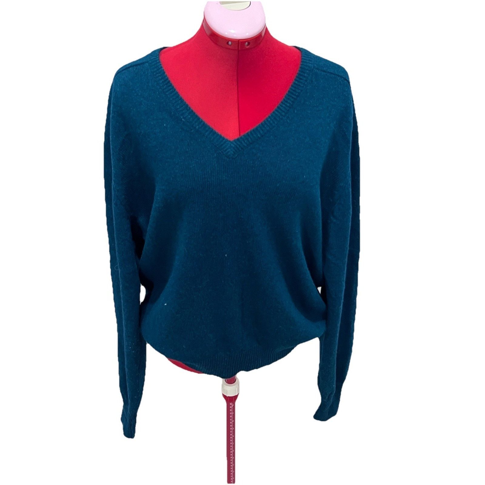 Other John Martin Men’s Wool Blend Green Preppy Academia pullover Size US L / EU 52-54 / 3 - 2 Thumbnail