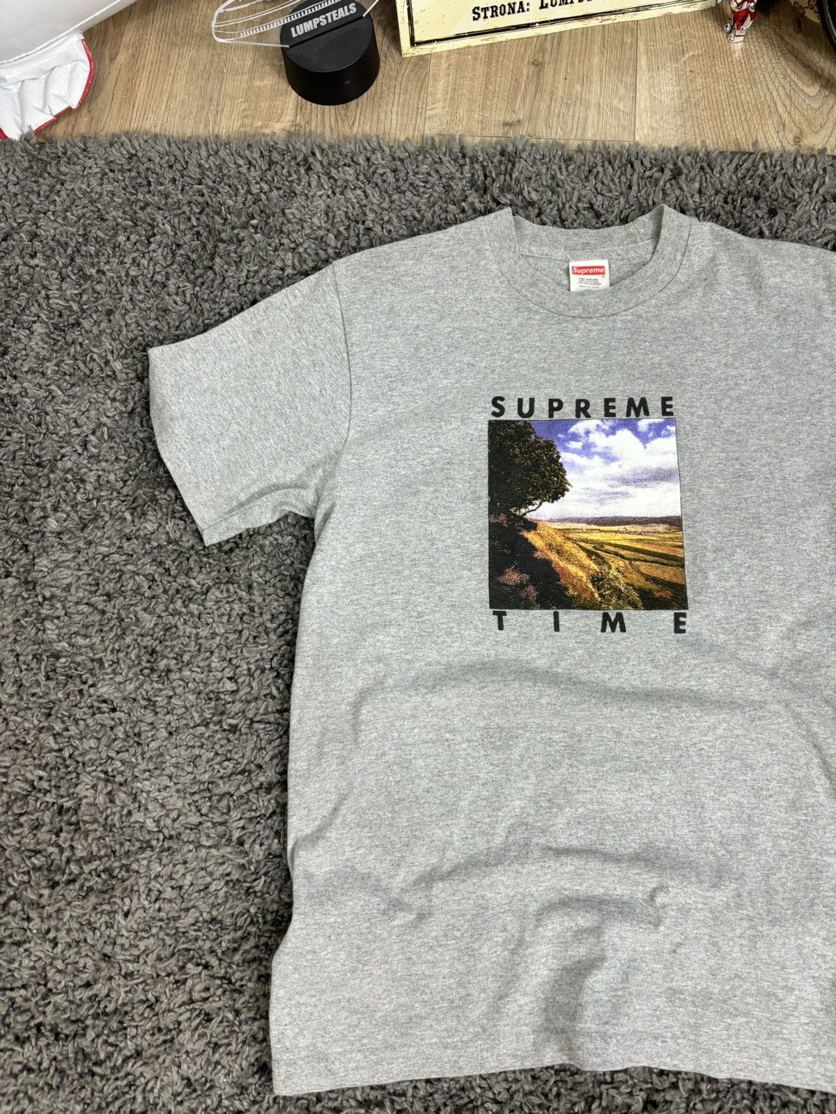Supreme Rare Supreme Time Tee Box Logo Trendy Hype Streetwear Size US S / EU 44-46 / 1 - 2 Thumbnail