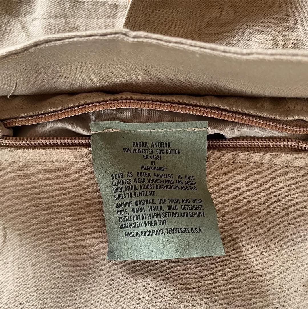 Vintage 90’s U.S ARMY Kilimanjaro Anorak Paka Jacket Size US L / EU 52-54 / 3 - 10 Thumbnail