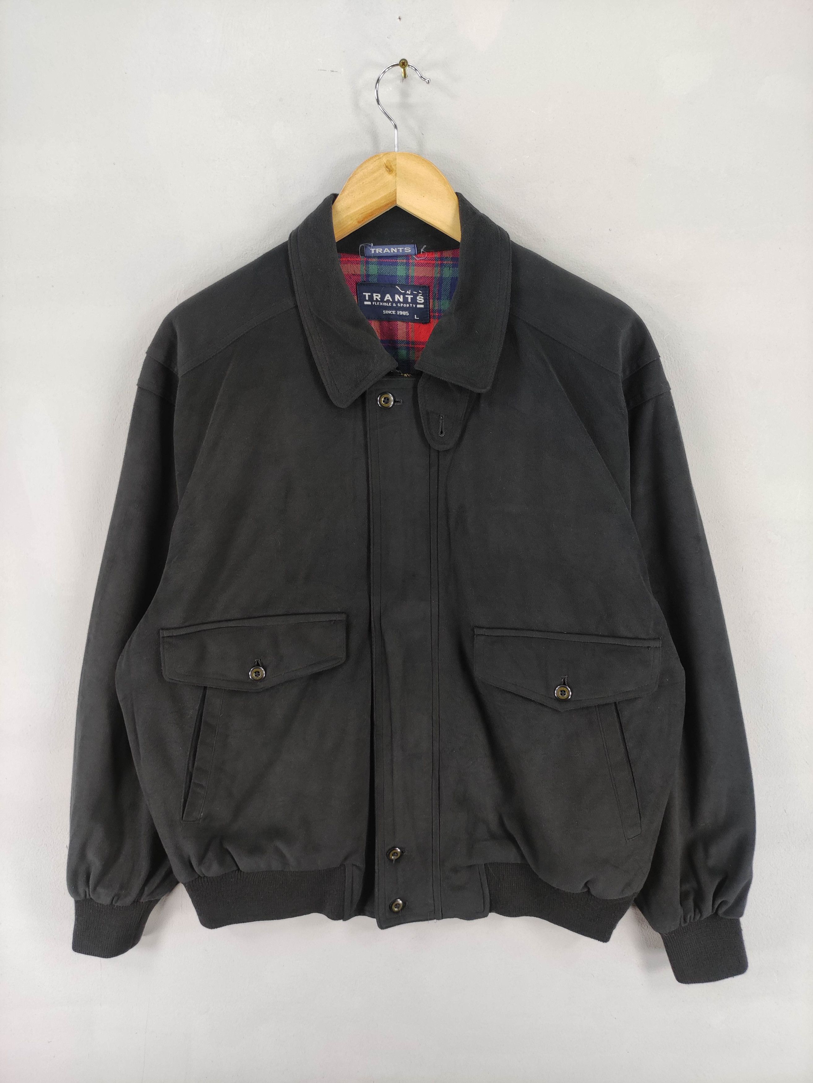 Vintage Vintage Trants Casual Jacket Zipper Size US L / EU 52-54 / 3 - 1 Thumbnail
